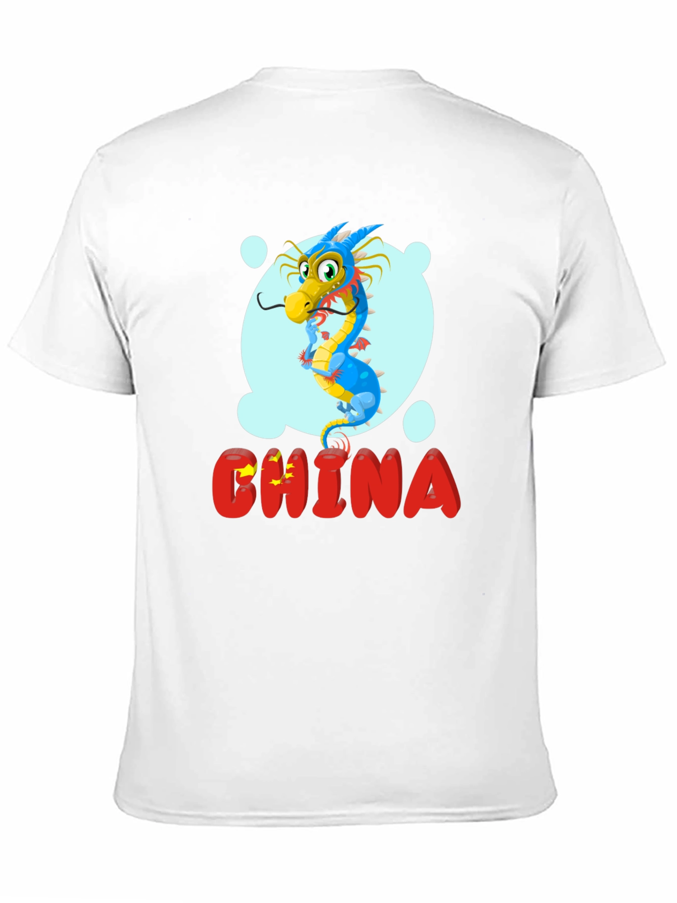 China Dragon Graphic Tee - Unisex Black T-Shirt