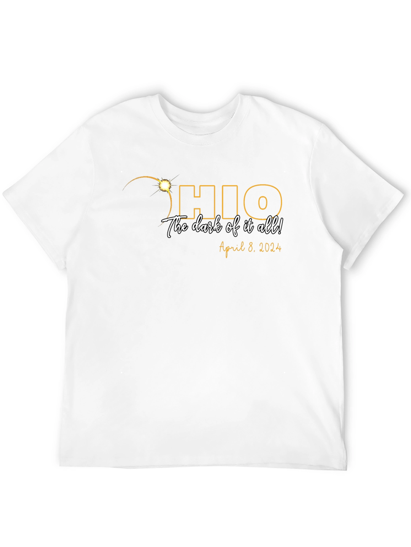 Ohio Eclipse 2024 T-Shirt: Dark of It All