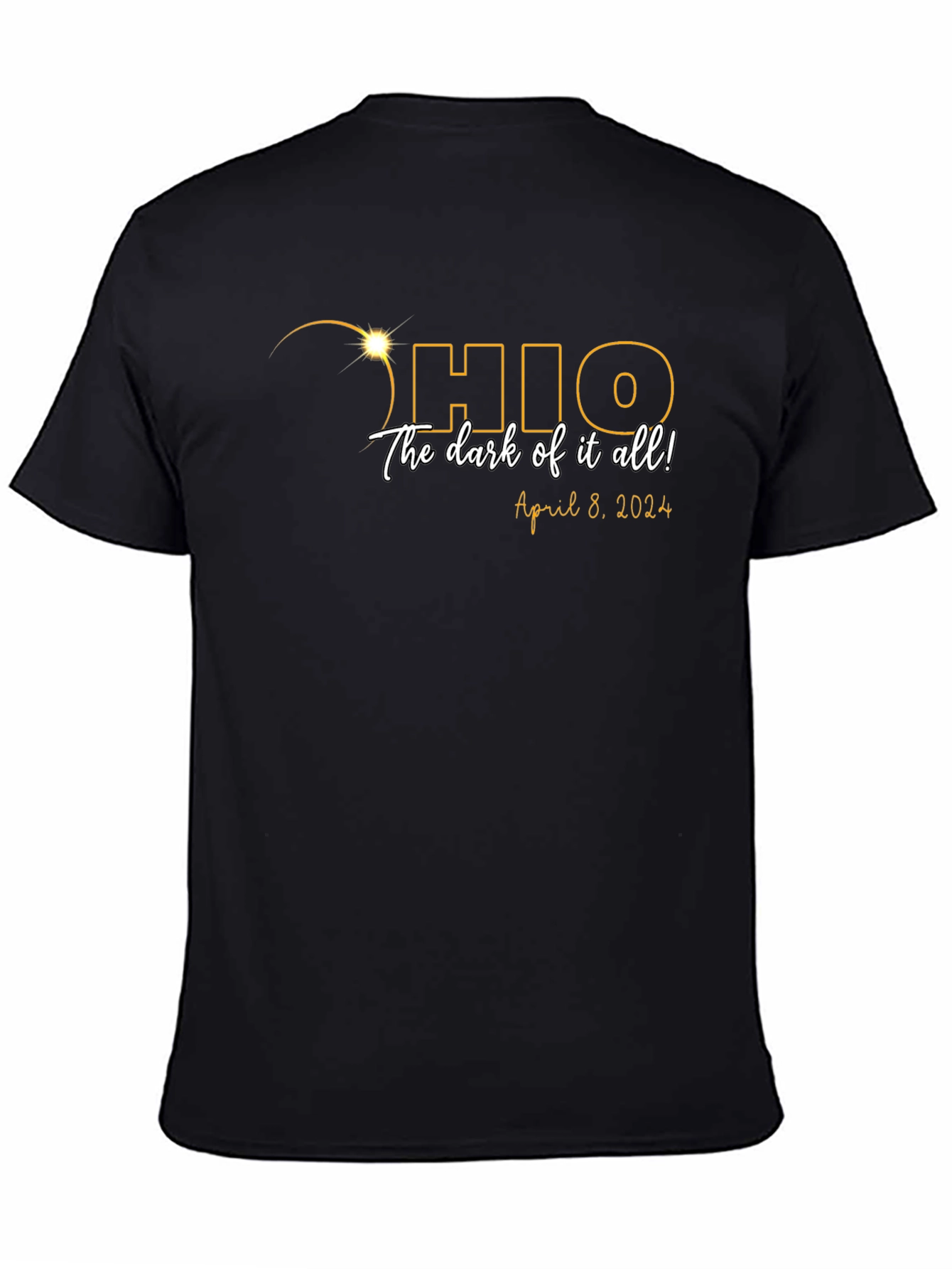 Ohio Eclipse 2024 T-Shirt: Dark of It All