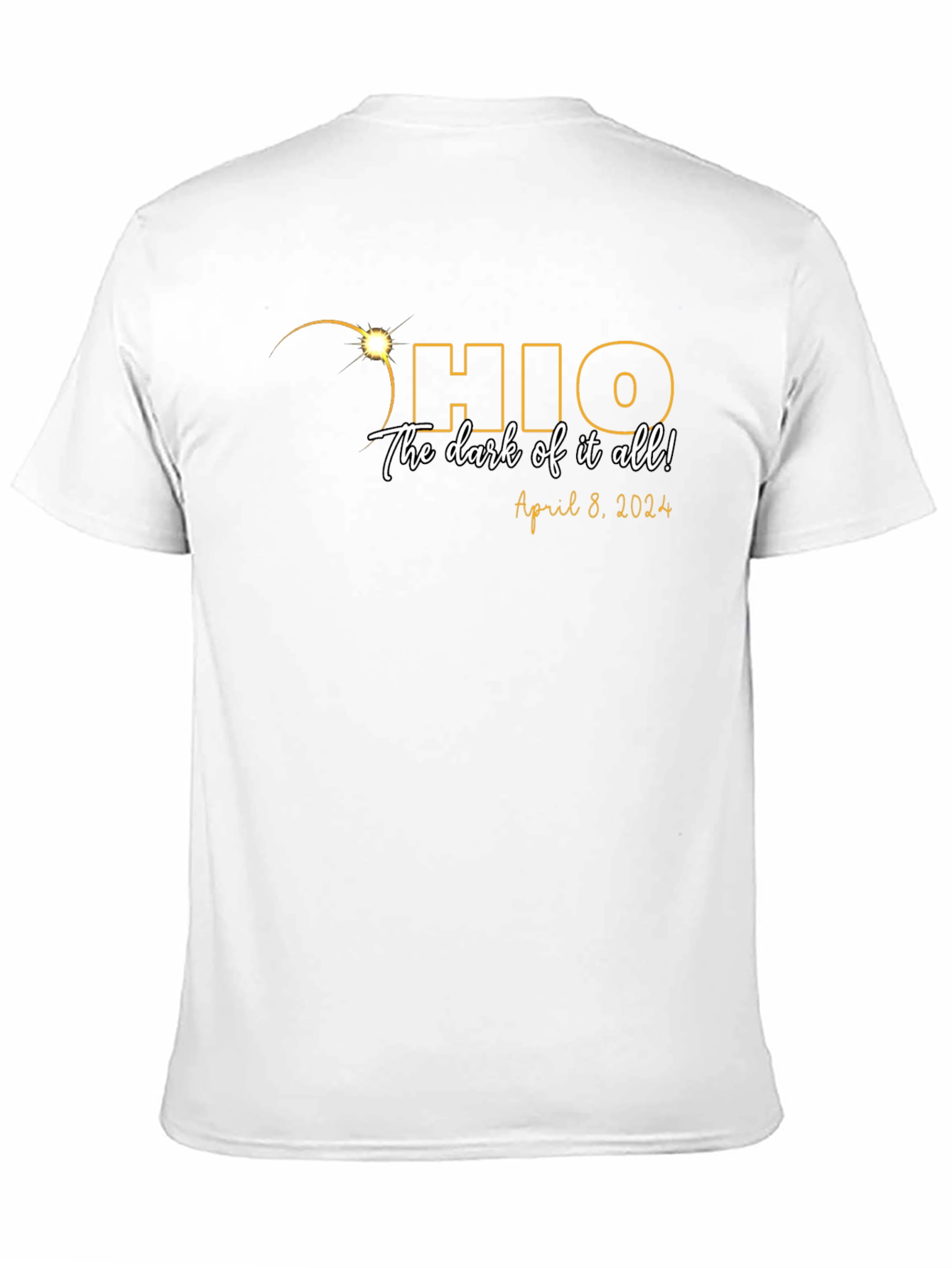 Ohio Eclipse 2024 T-Shirt: Dark of It All