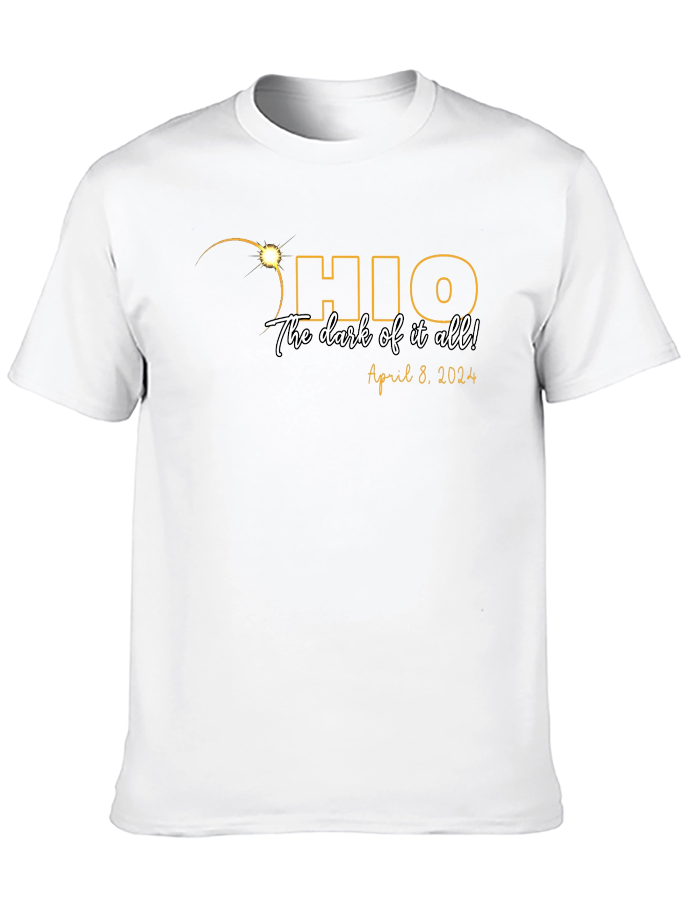 Ohio Eclipse 2024 T-Shirt: Dark of It All
