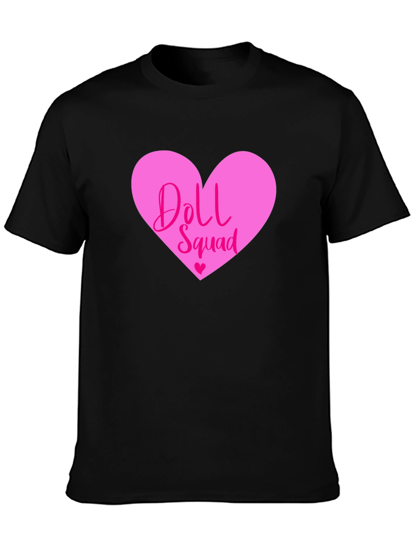 Doll Squad T-Shirt - Pink Heart Design