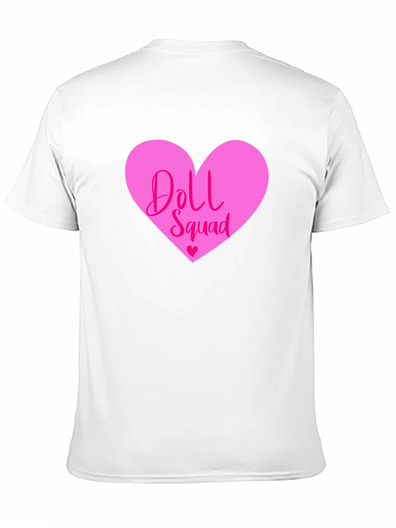 Doll Squad T-Shirt - Pink Heart Design