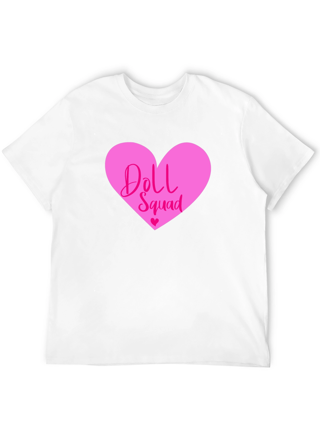Doll Squad T-Shirt - Pink Heart Design