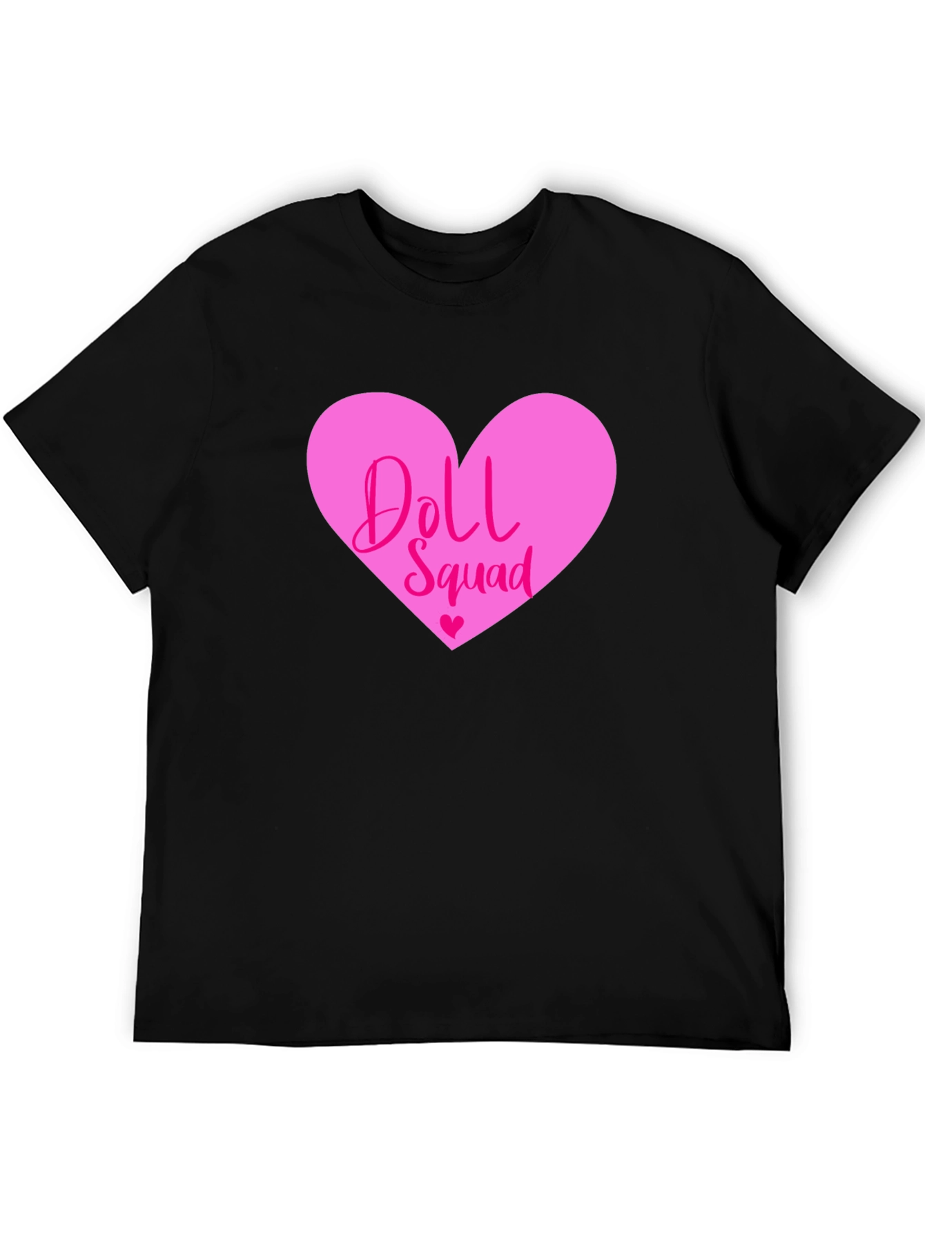 Doll Squad T-Shirt - Pink Heart Design