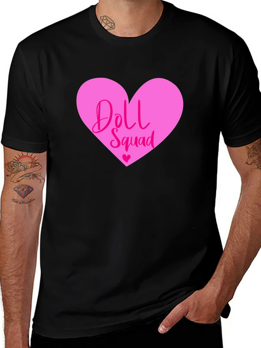 Doll Squad T-Shirt - Pink Heart Design