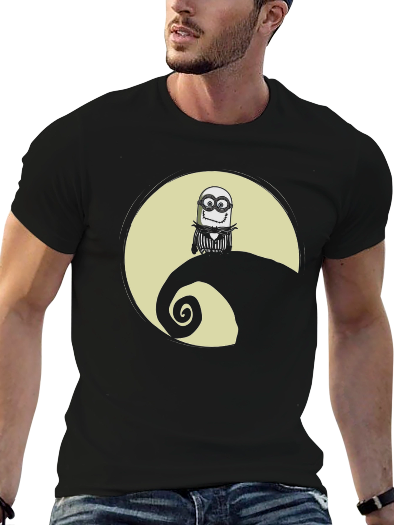 Minion Jack Skellington Graphic Tee