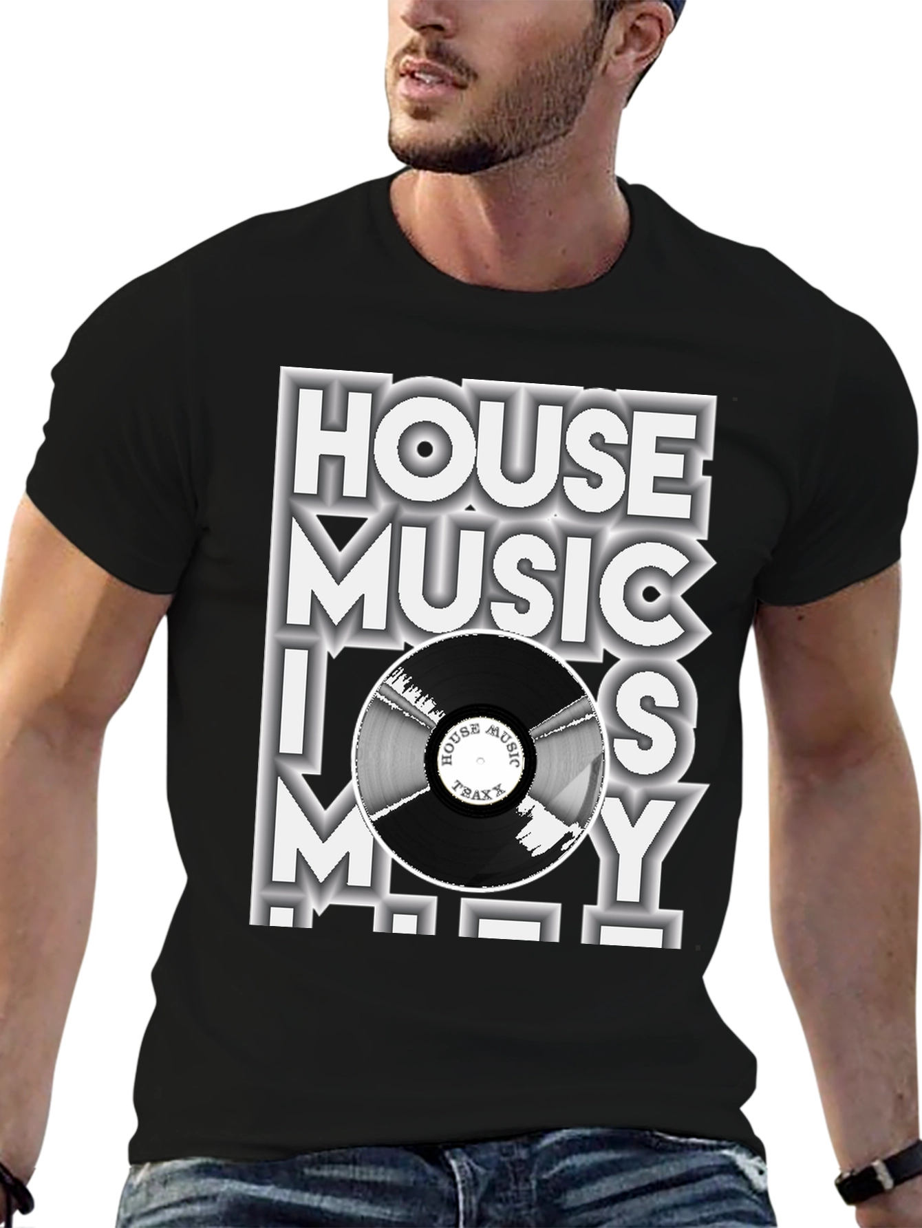 House Music T-Shirt - Music is My Life