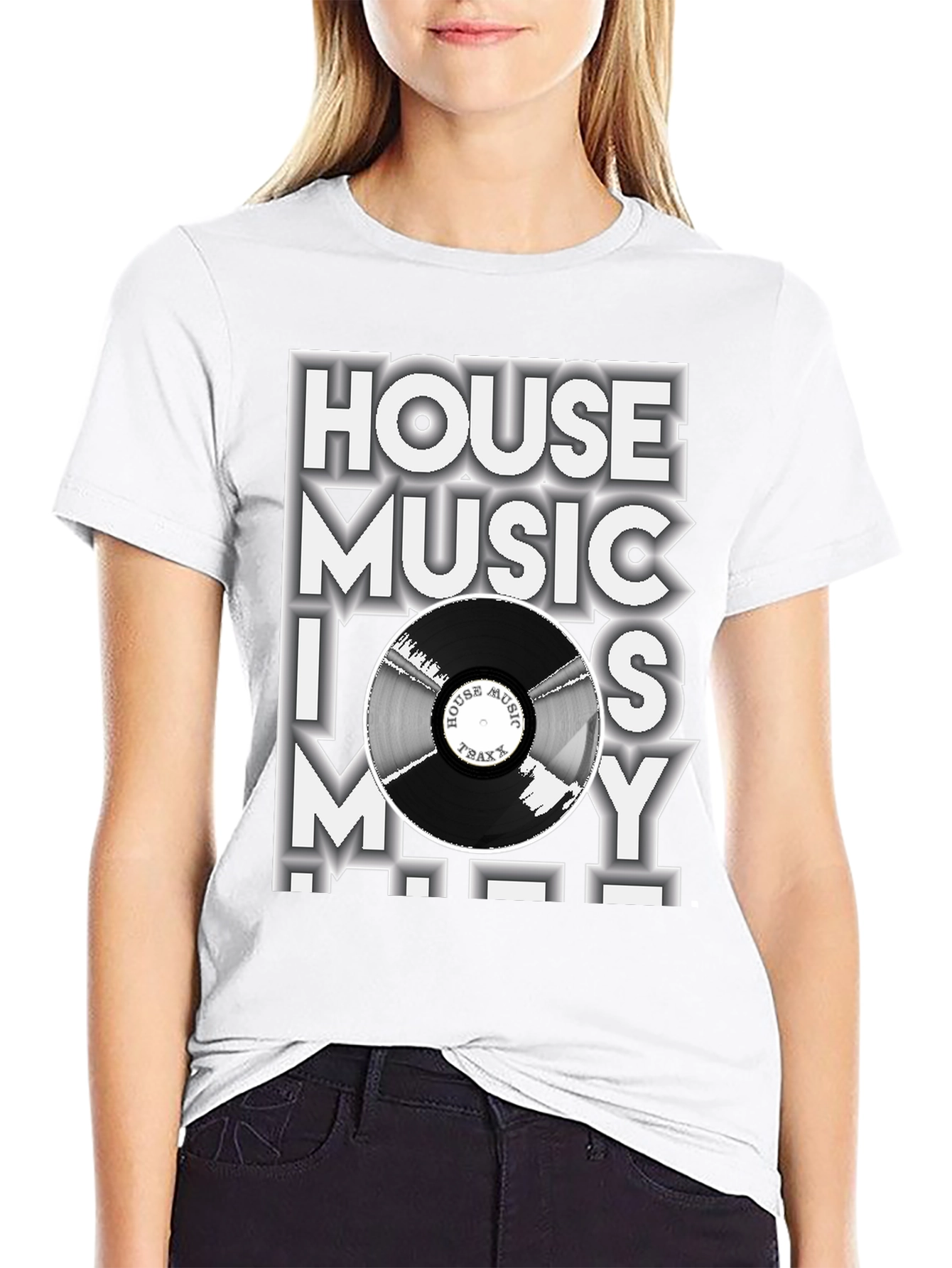 House Music T-Shirt - Music is My Life