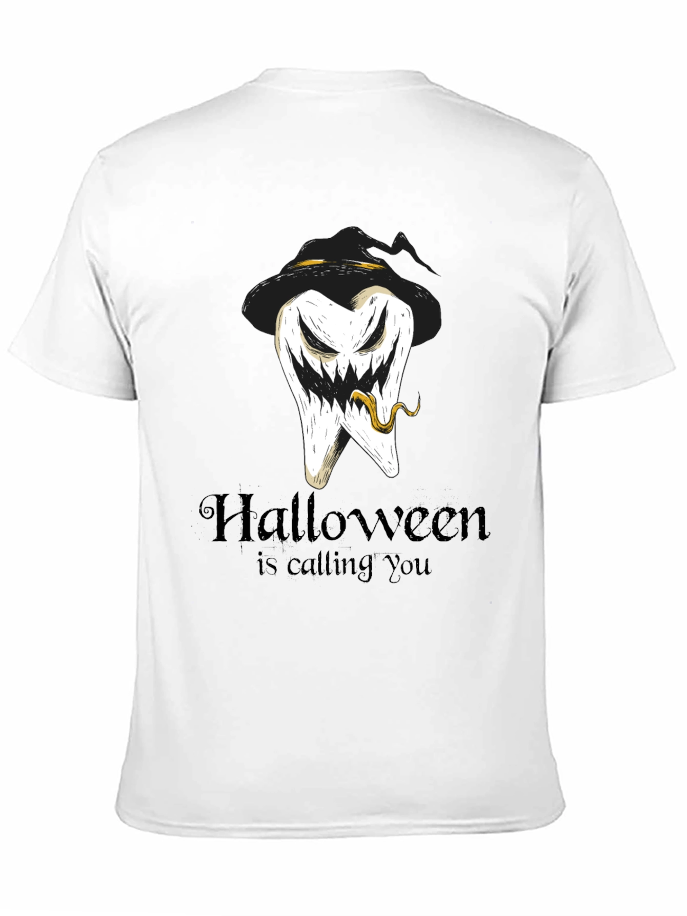 Halloween Tooth Tee: Calling You!