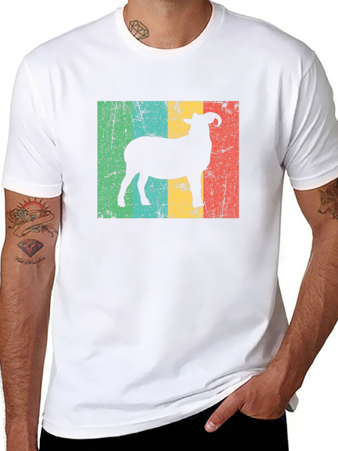 Retro Ram Graphic T-Shirt