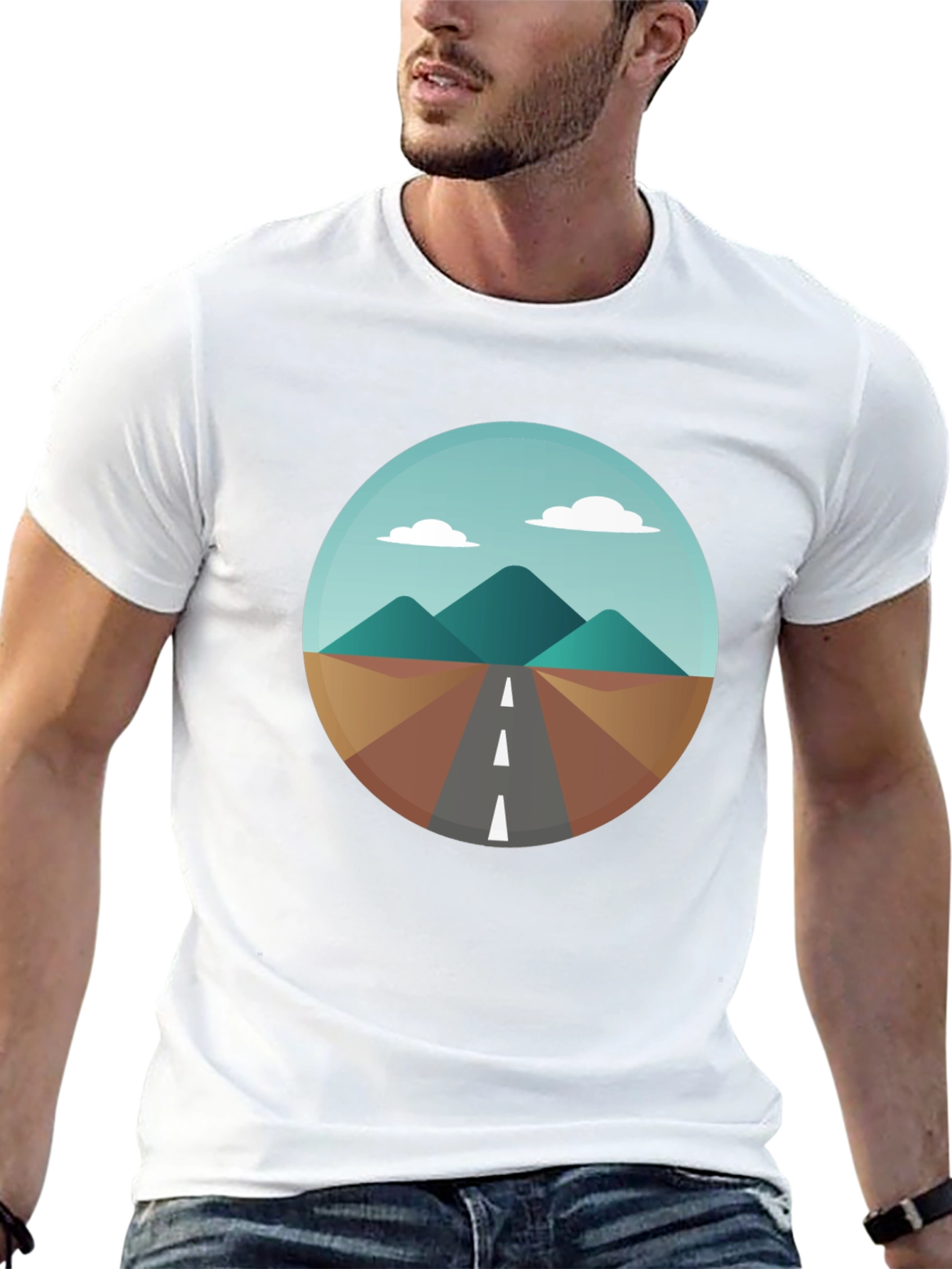 Mountain Road Graphic Tee