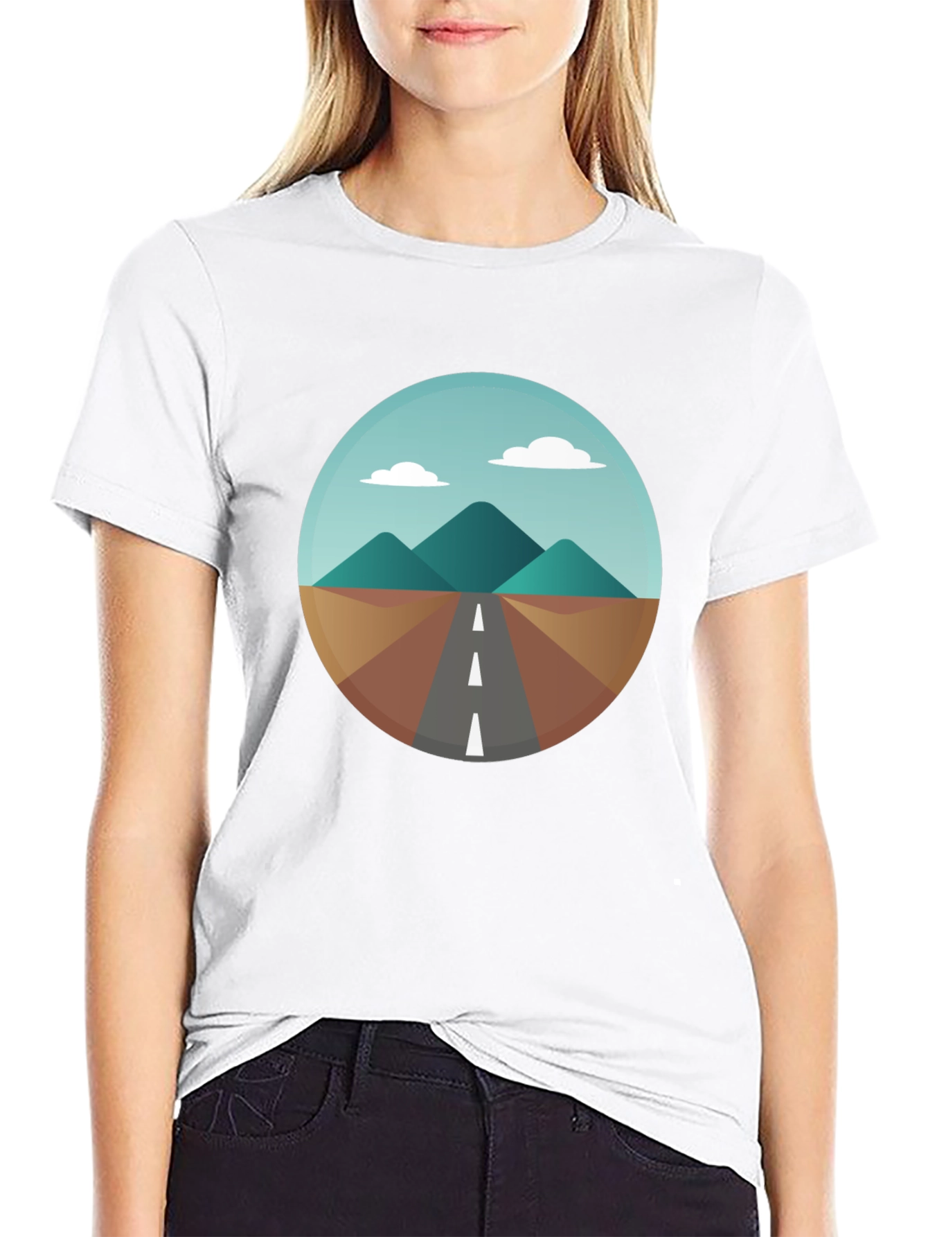 Mountain Road Graphic Tee