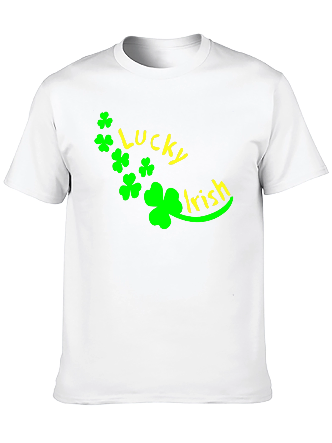 Lucky Irish St. Patricks Day Black T-Shirt