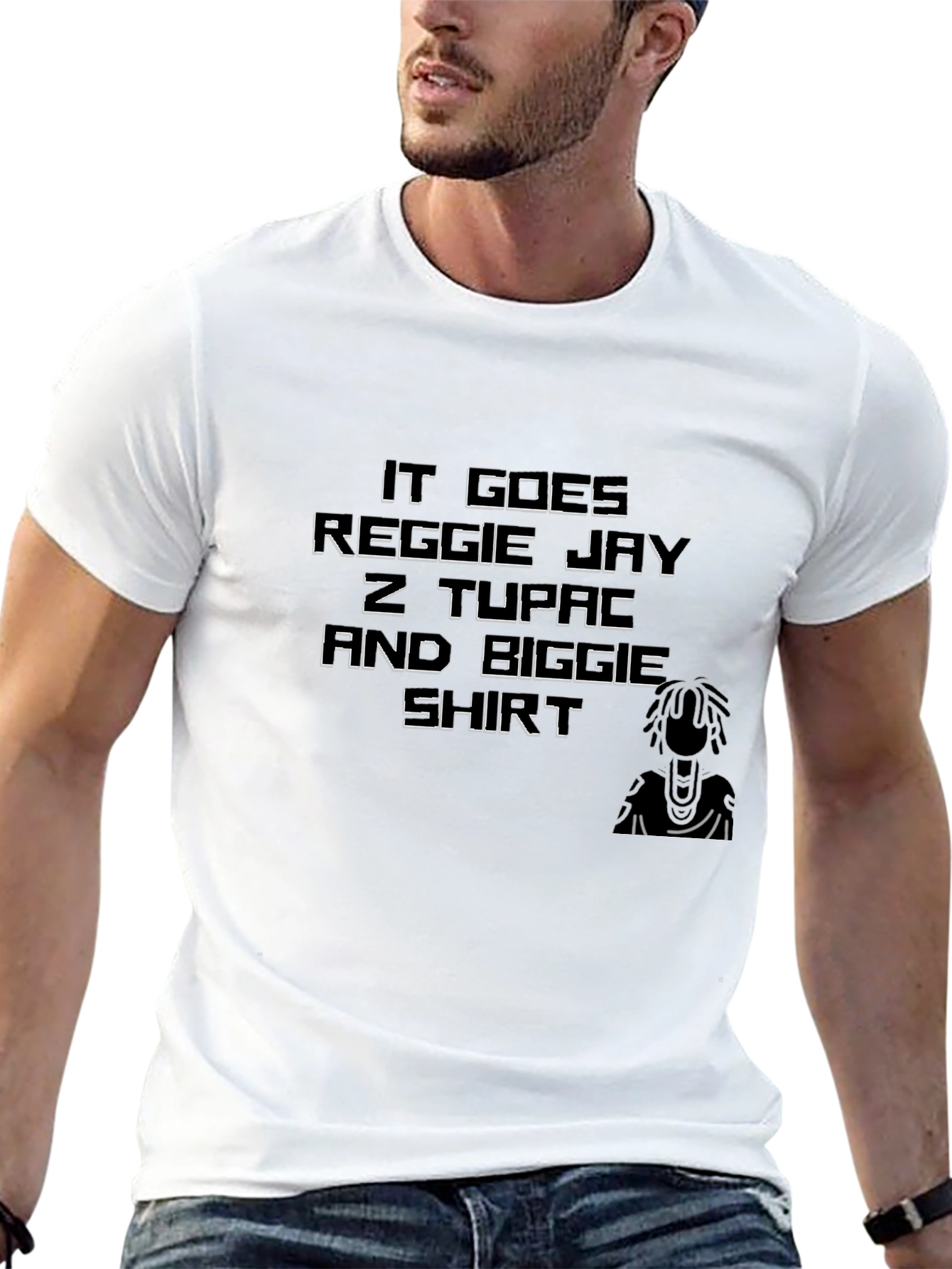 Reggie Jay Z Tupac and Biggie T-Shirt