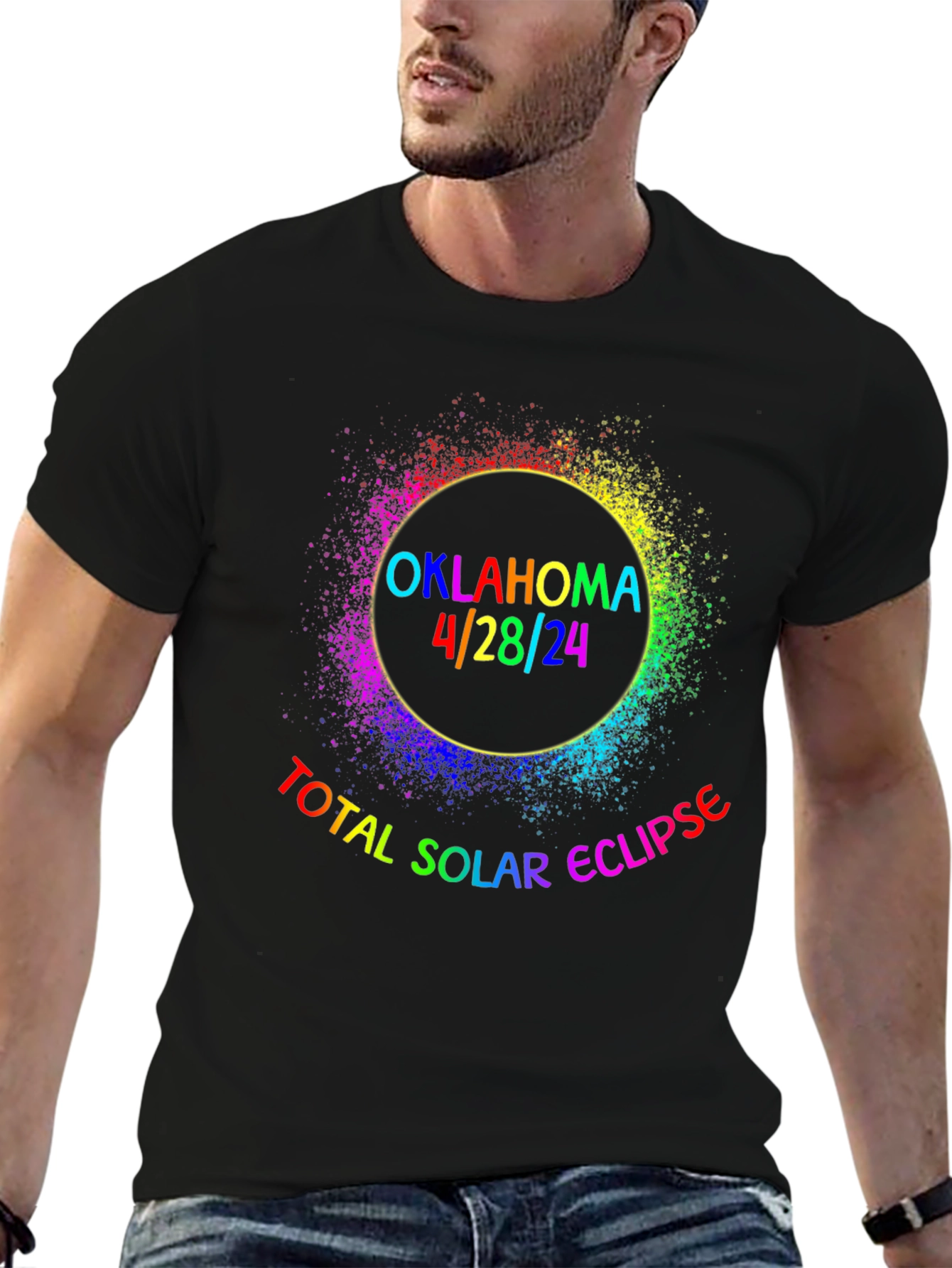 Oklahoma Total Solar Eclipse 4/28/24 T-Shirt