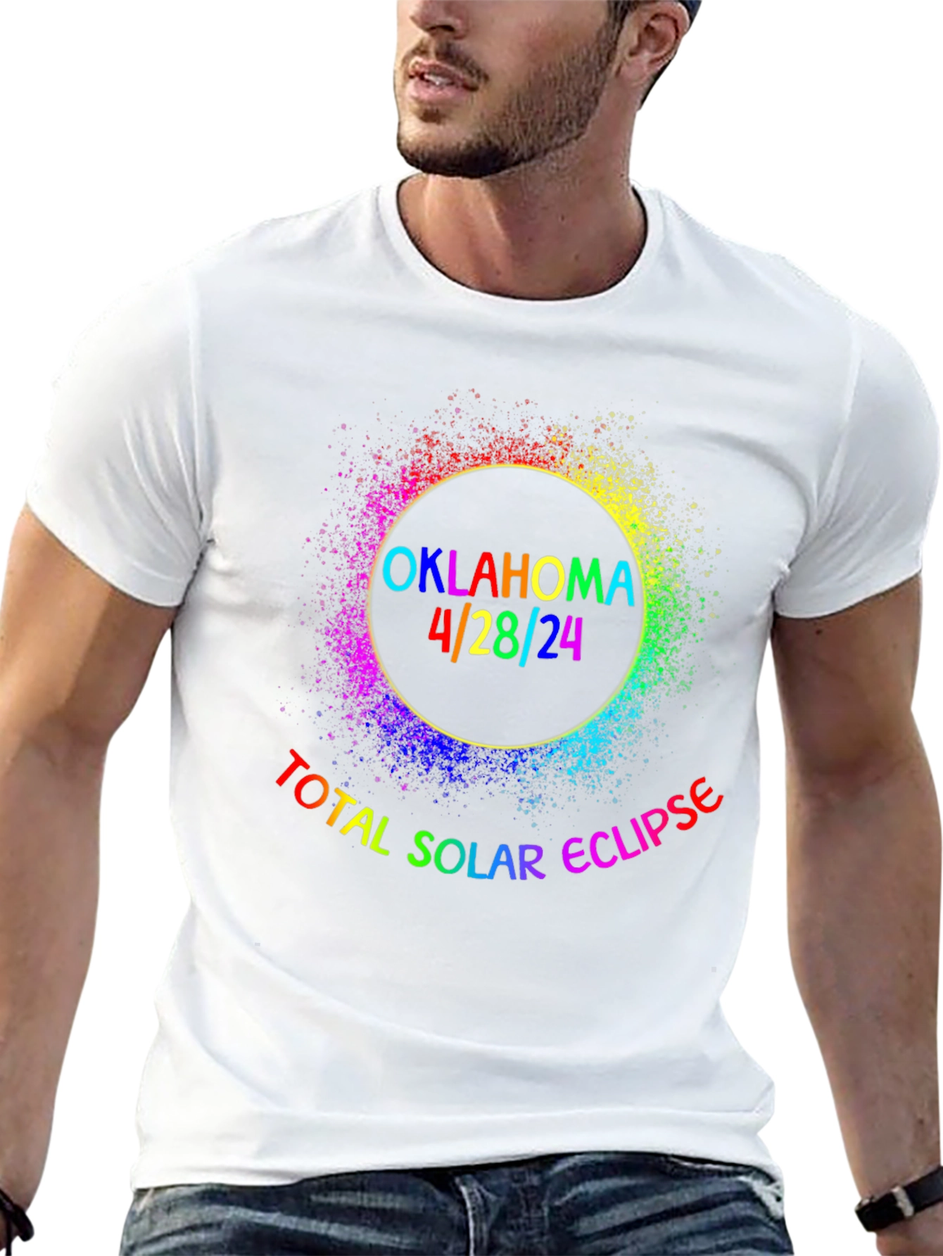 Oklahoma Total Solar Eclipse 4/28/24 T-Shirt