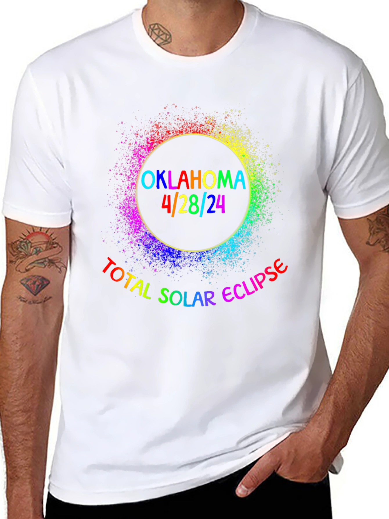 Oklahoma Total Solar Eclipse 4/28/24 T-Shirt
