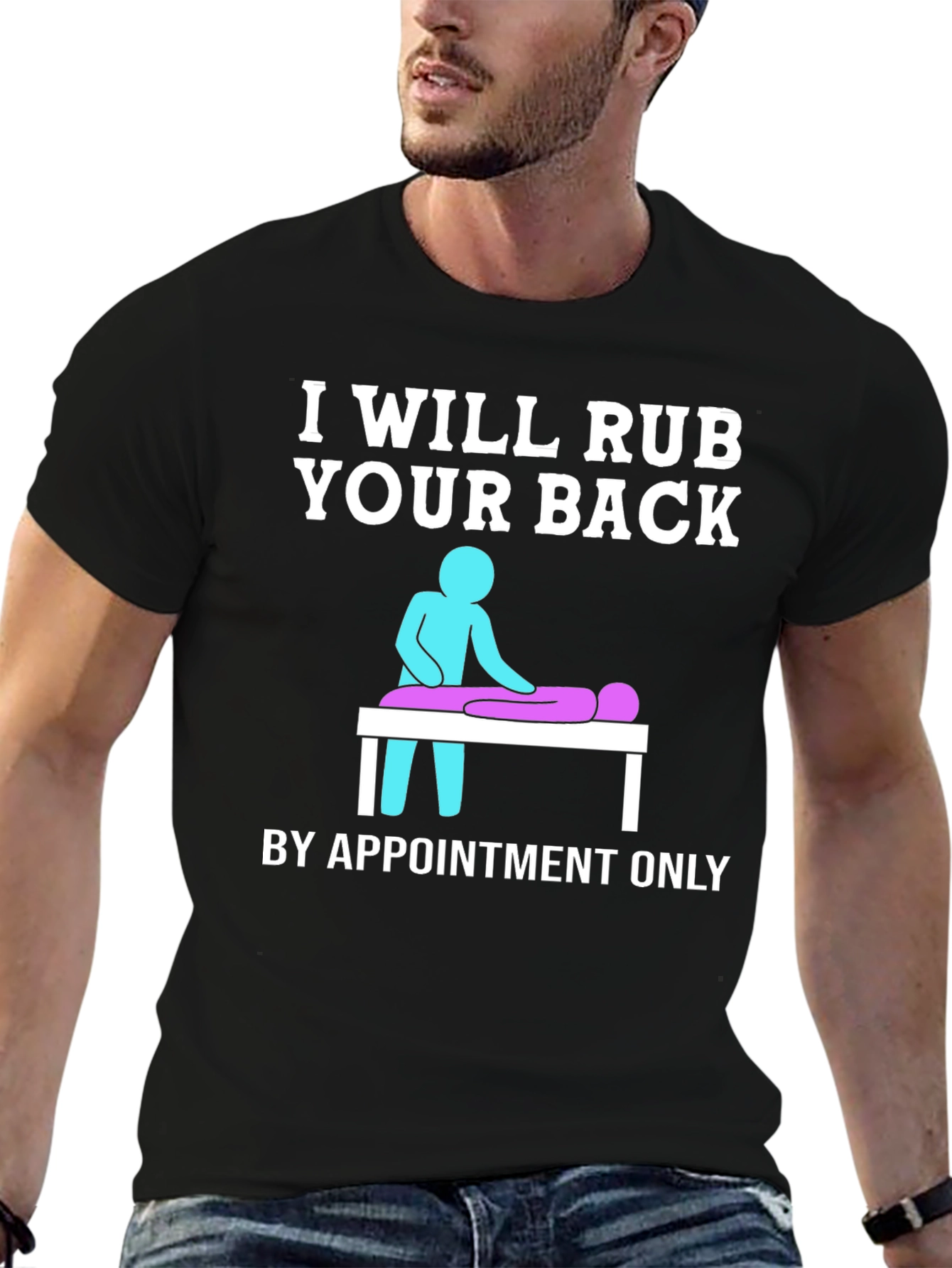 Massage Therapist T-Shirt - By Appointment Only
