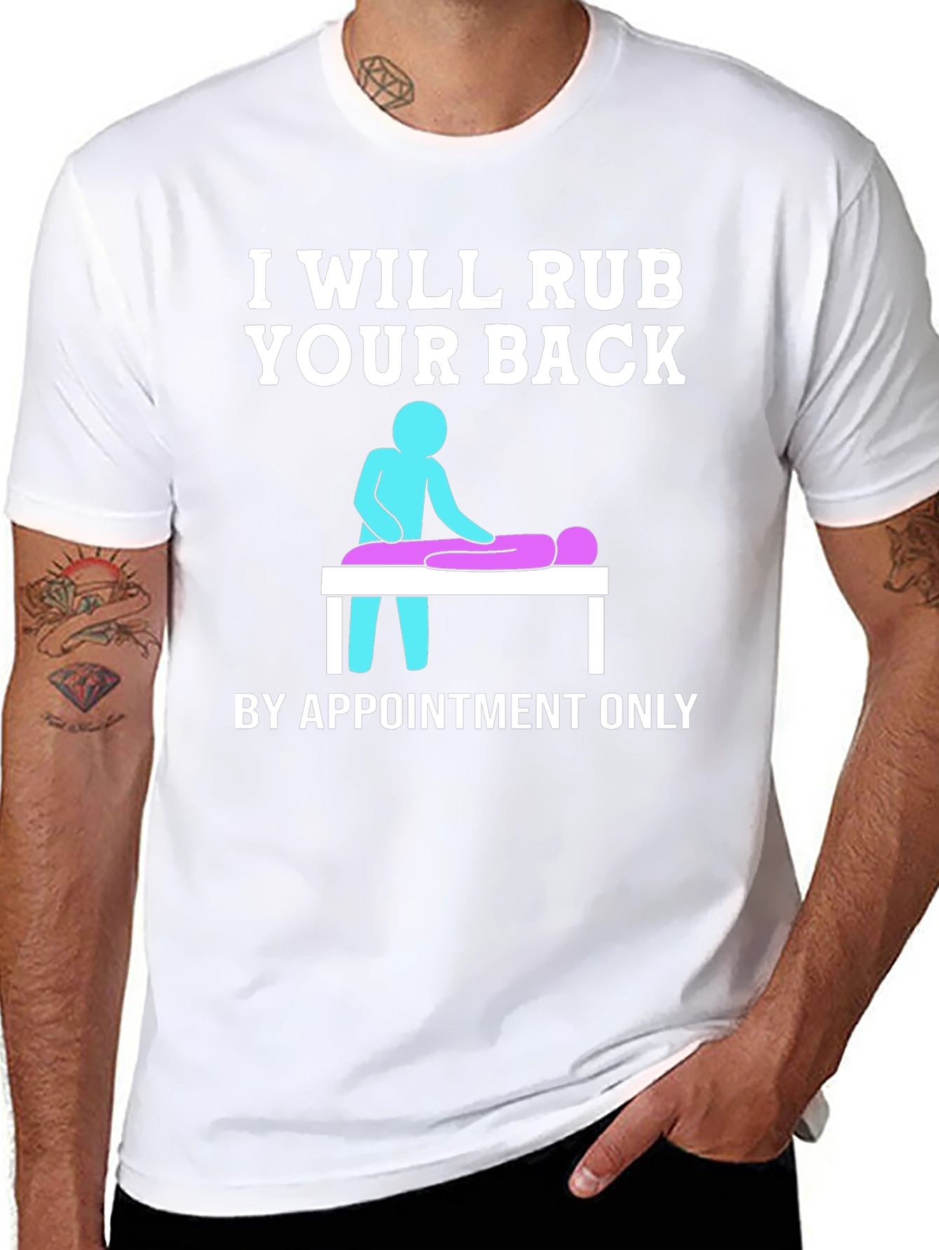 Massage Therapist T-Shirt - By Appointment Only