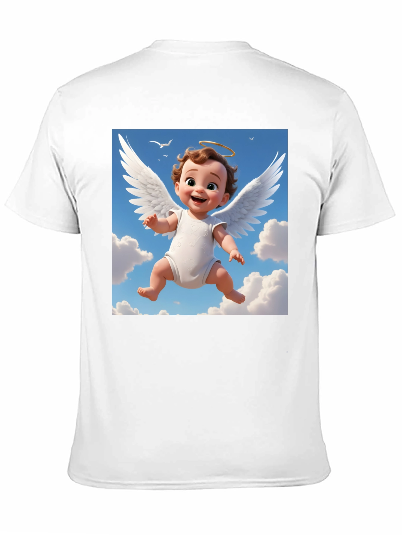 Angel Baby Graphic Tee - Cute & Comfy!