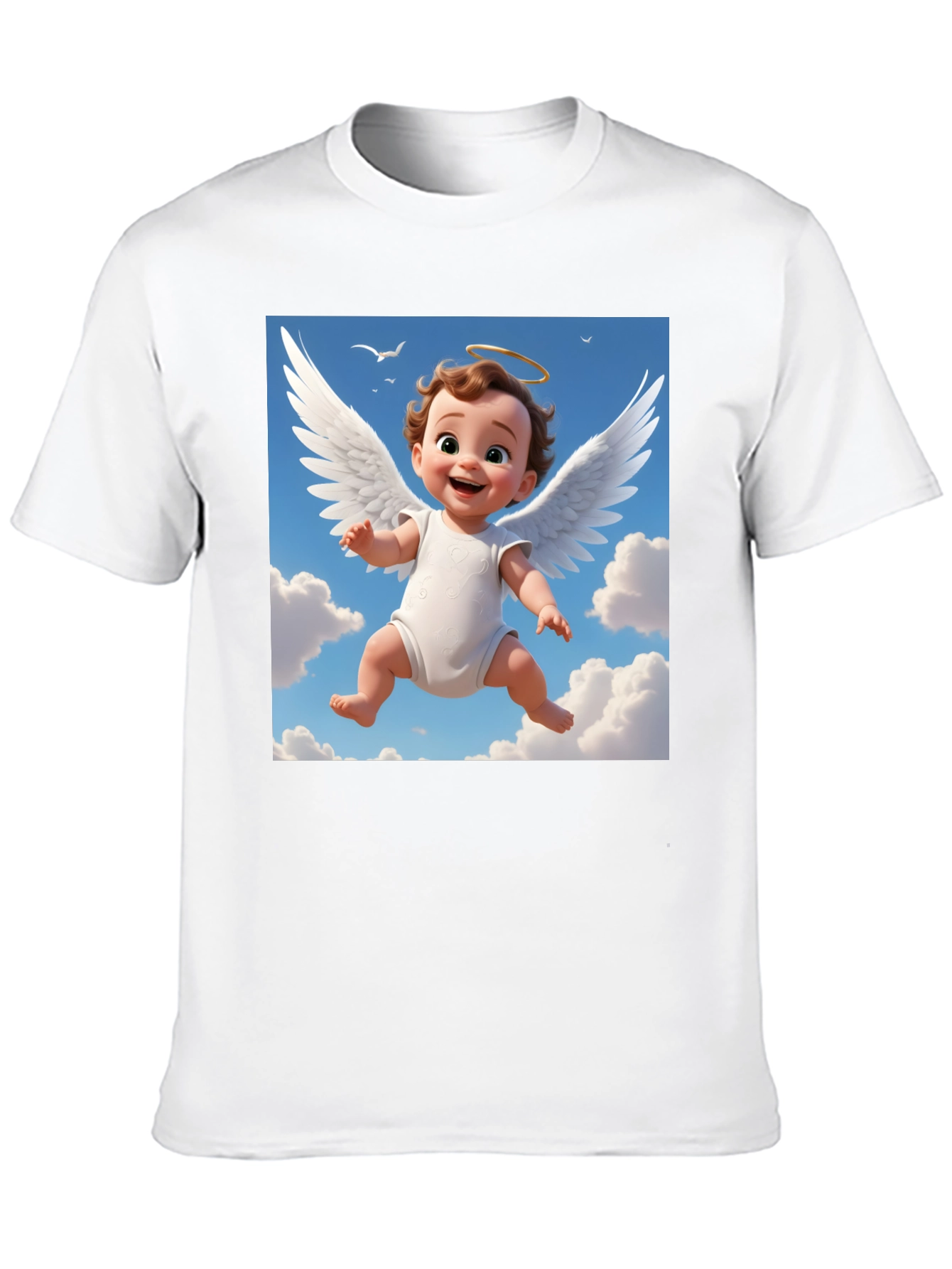 Angel Baby Graphic Tee - Cute & Comfy!