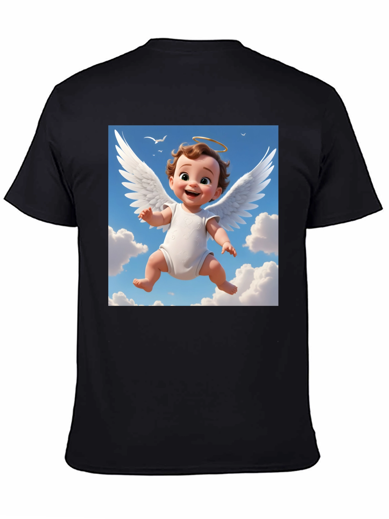 Angel Baby Graphic Tee - Cute & Comfy!