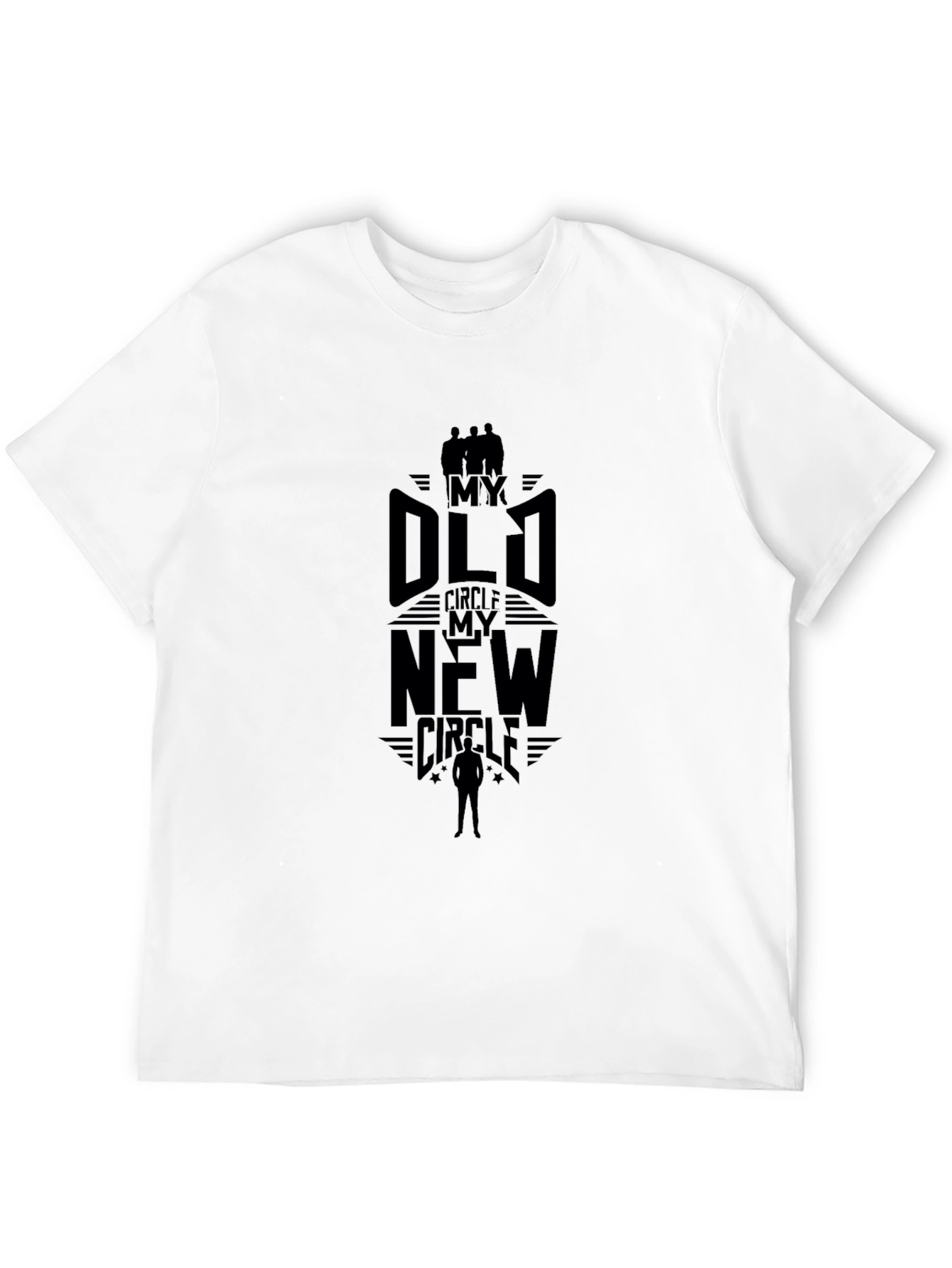 My Old My New Circle Graphic T-Shirt
