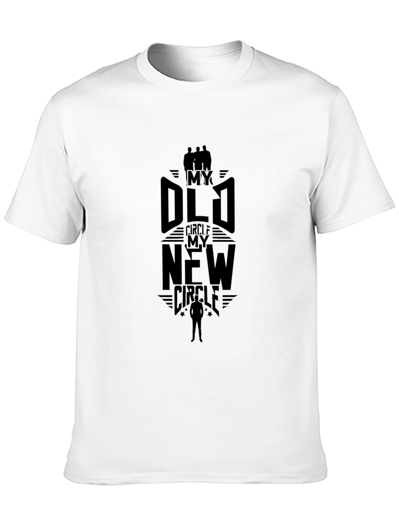 My Old My New Circle Graphic T-Shirt