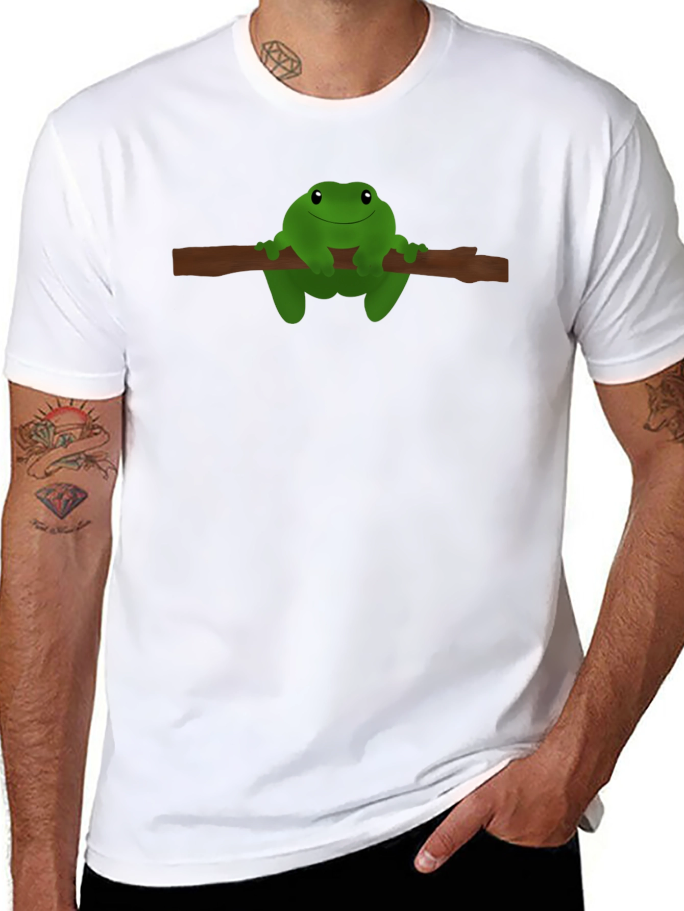 Frog on a Branch T-Shirt