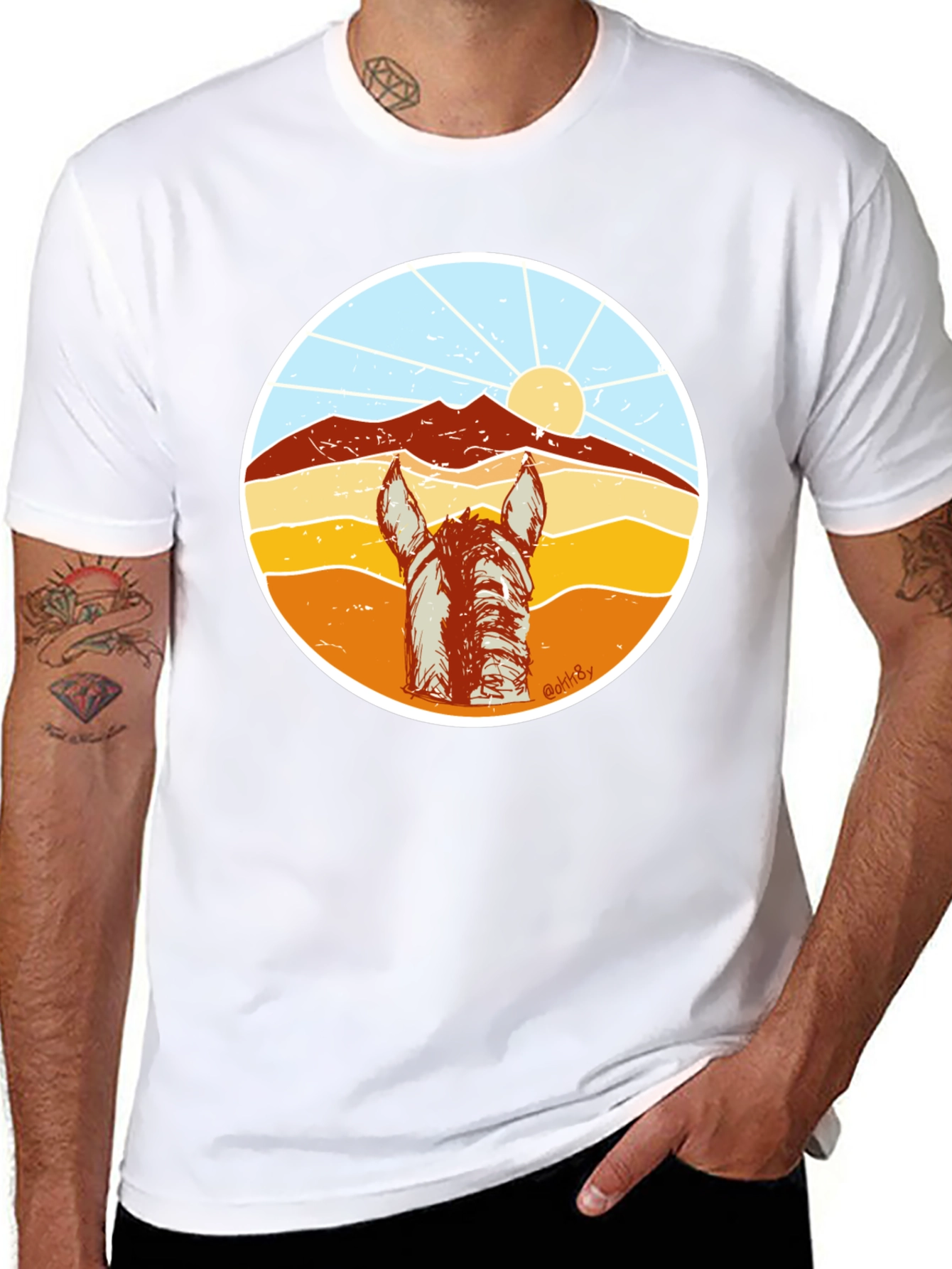 Retro Horse Graphic Tee