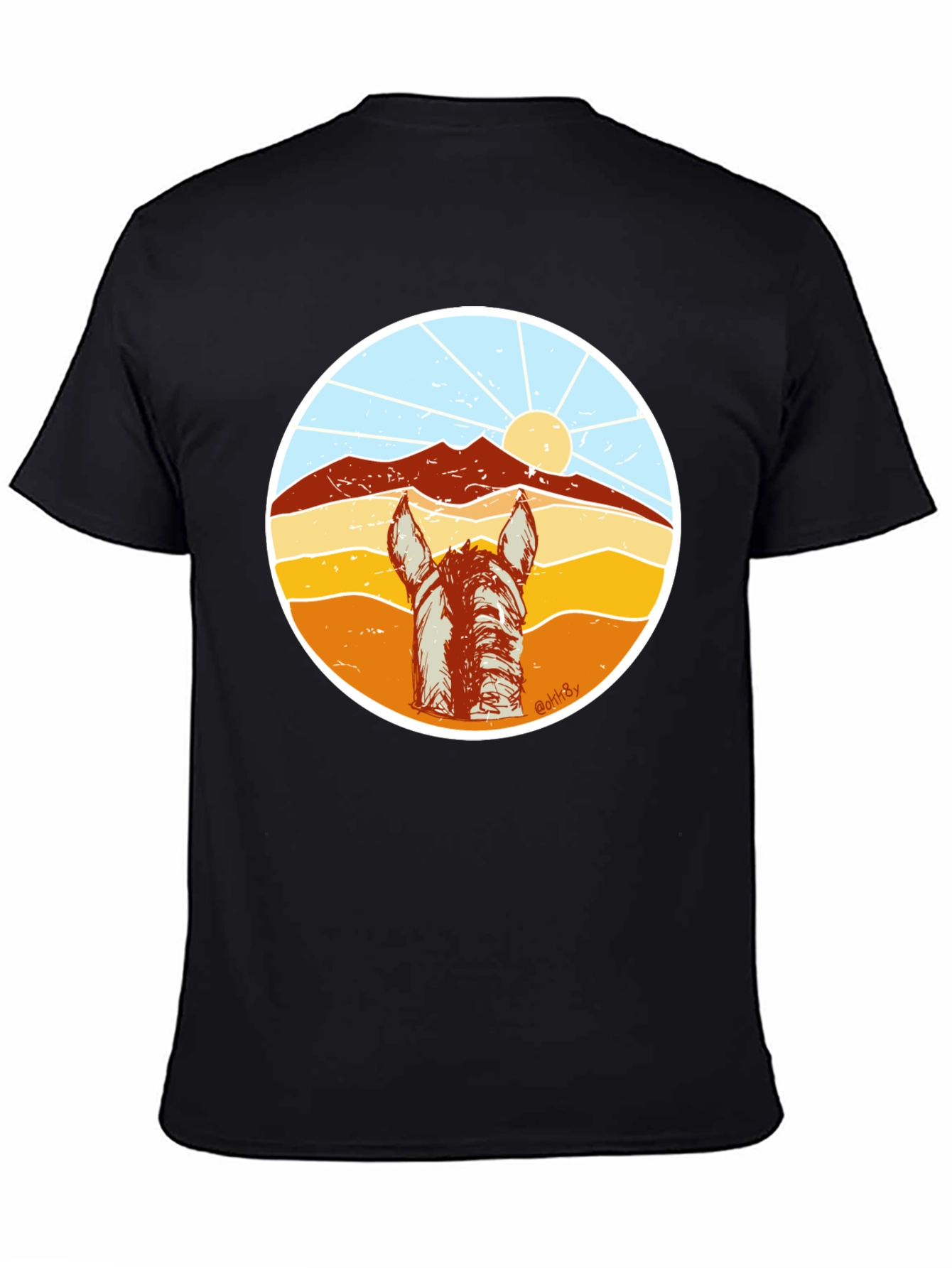 Retro Horse Graphic Tee