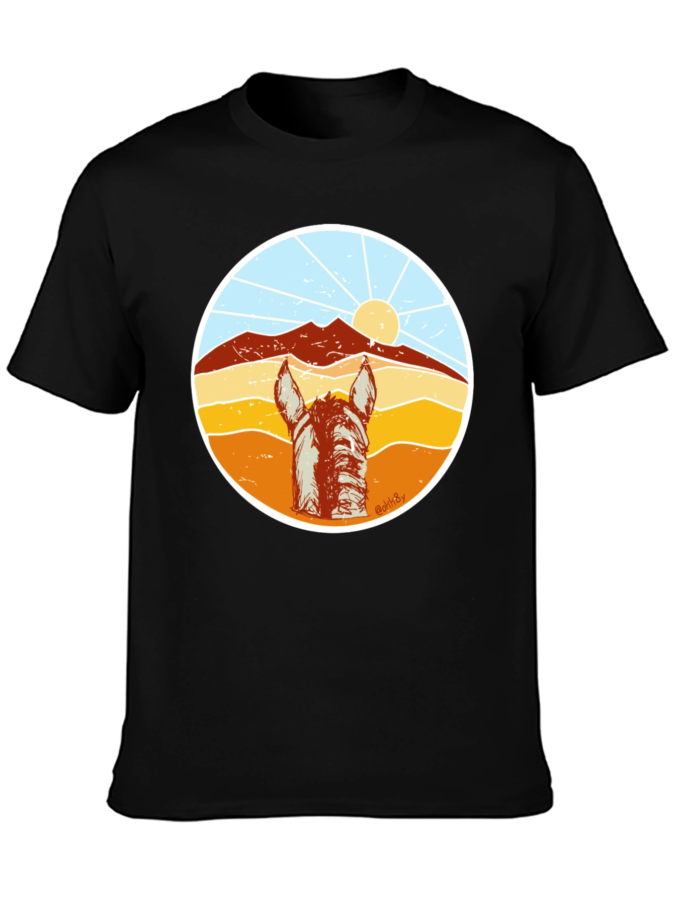 Retro Horse Graphic Tee