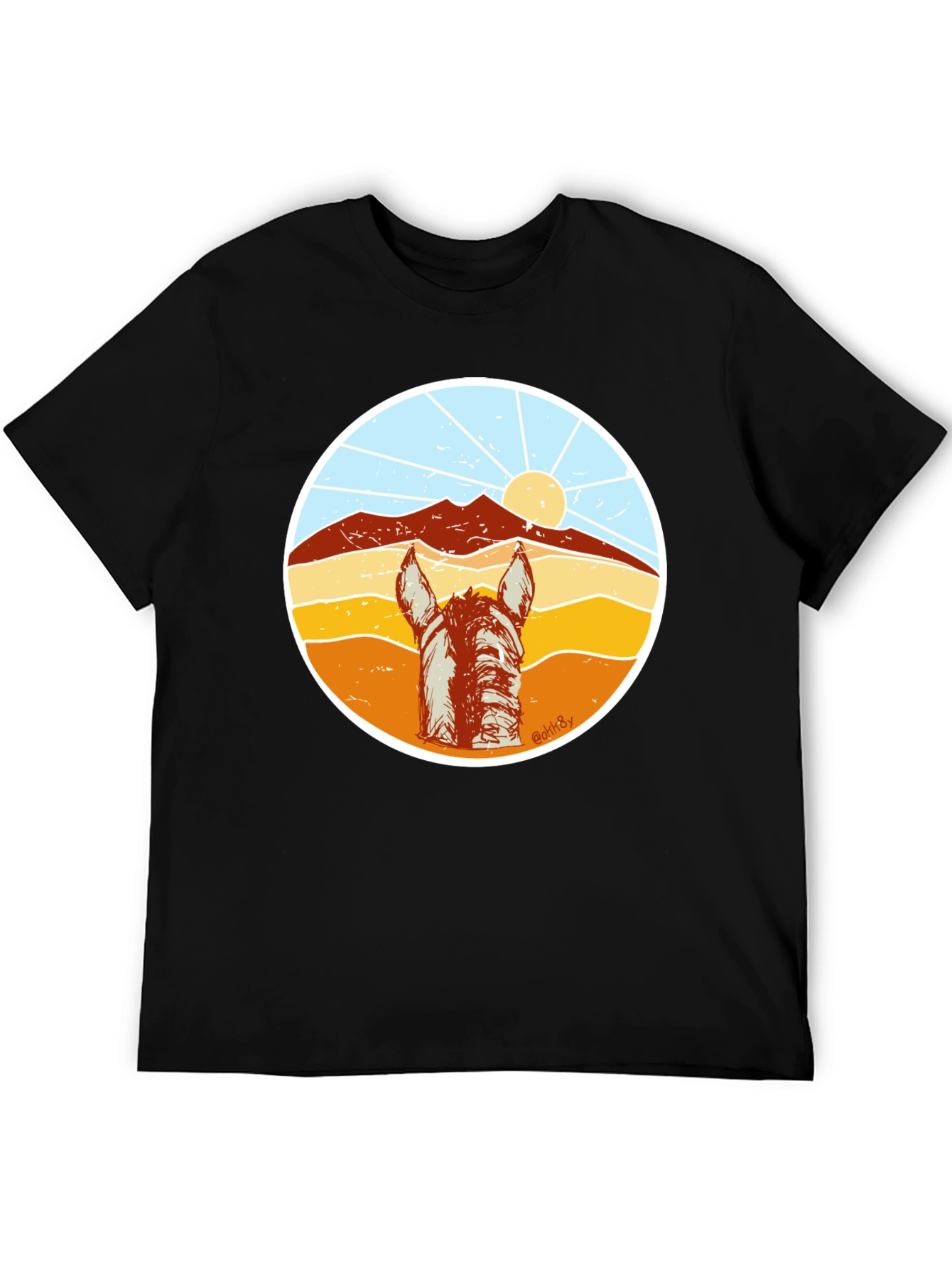 Retro Horse Graphic Tee