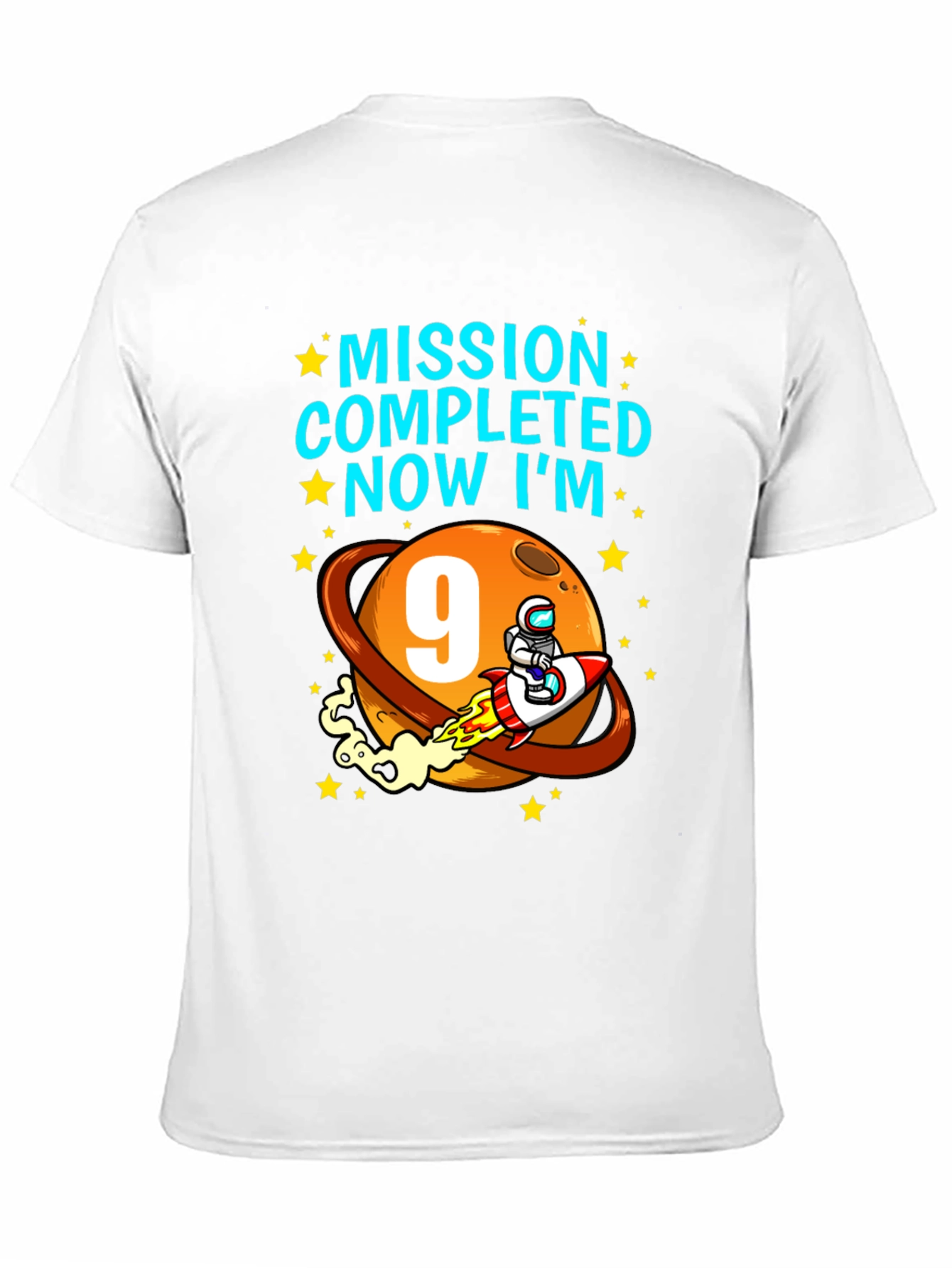 Mission Completed 9th Birthday T-Shirt