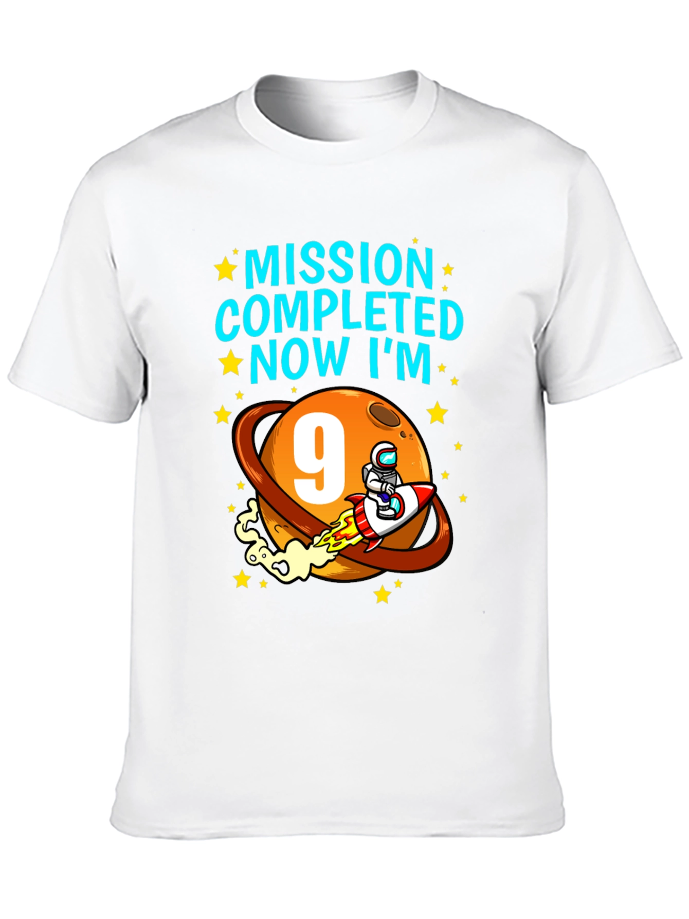 Mission Completed 9th Birthday T-Shirt