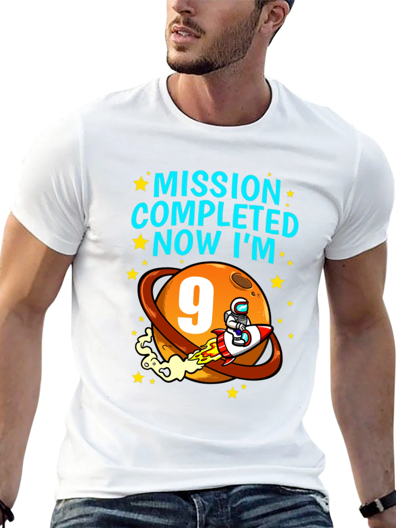 Mission Completed 9th Birthday T-Shirt