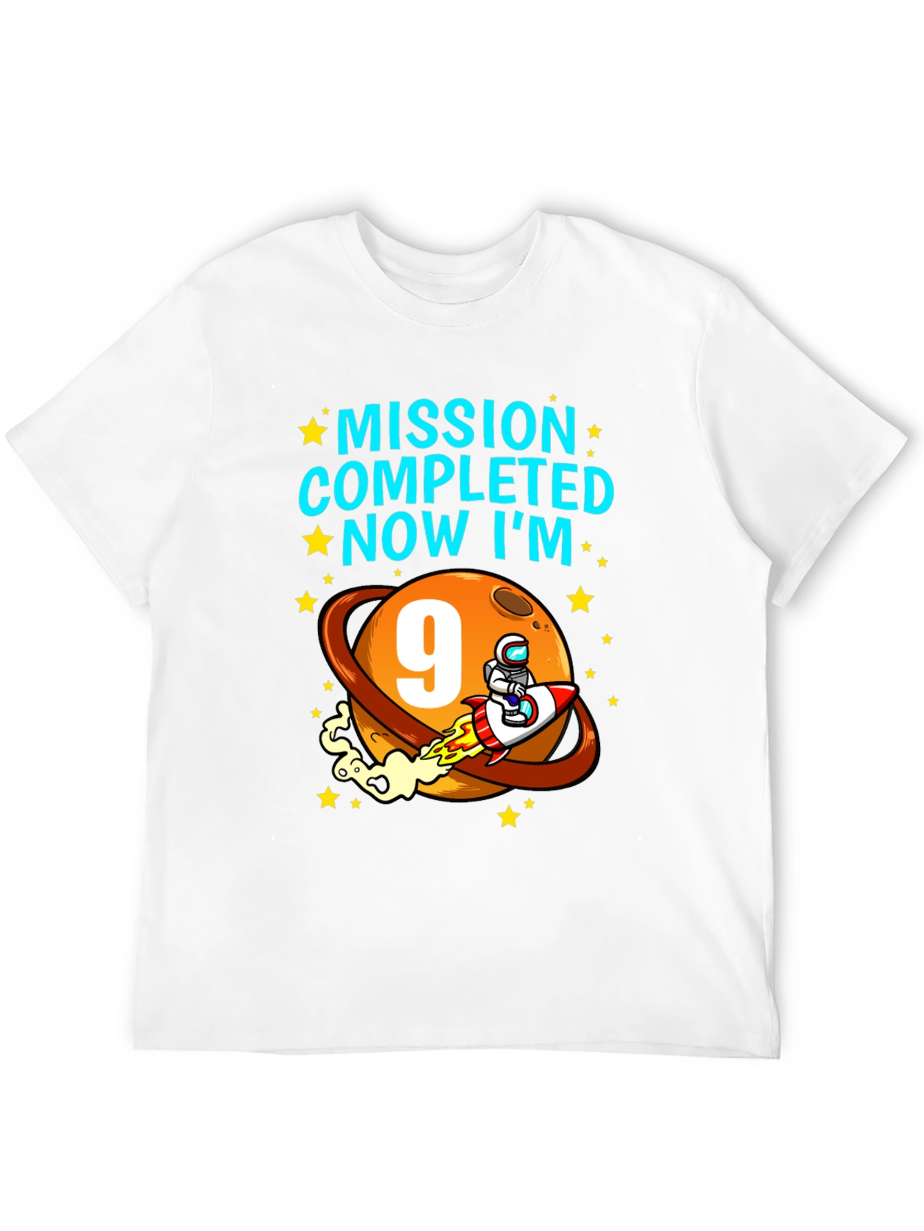 Mission Completed 9th Birthday T-Shirt