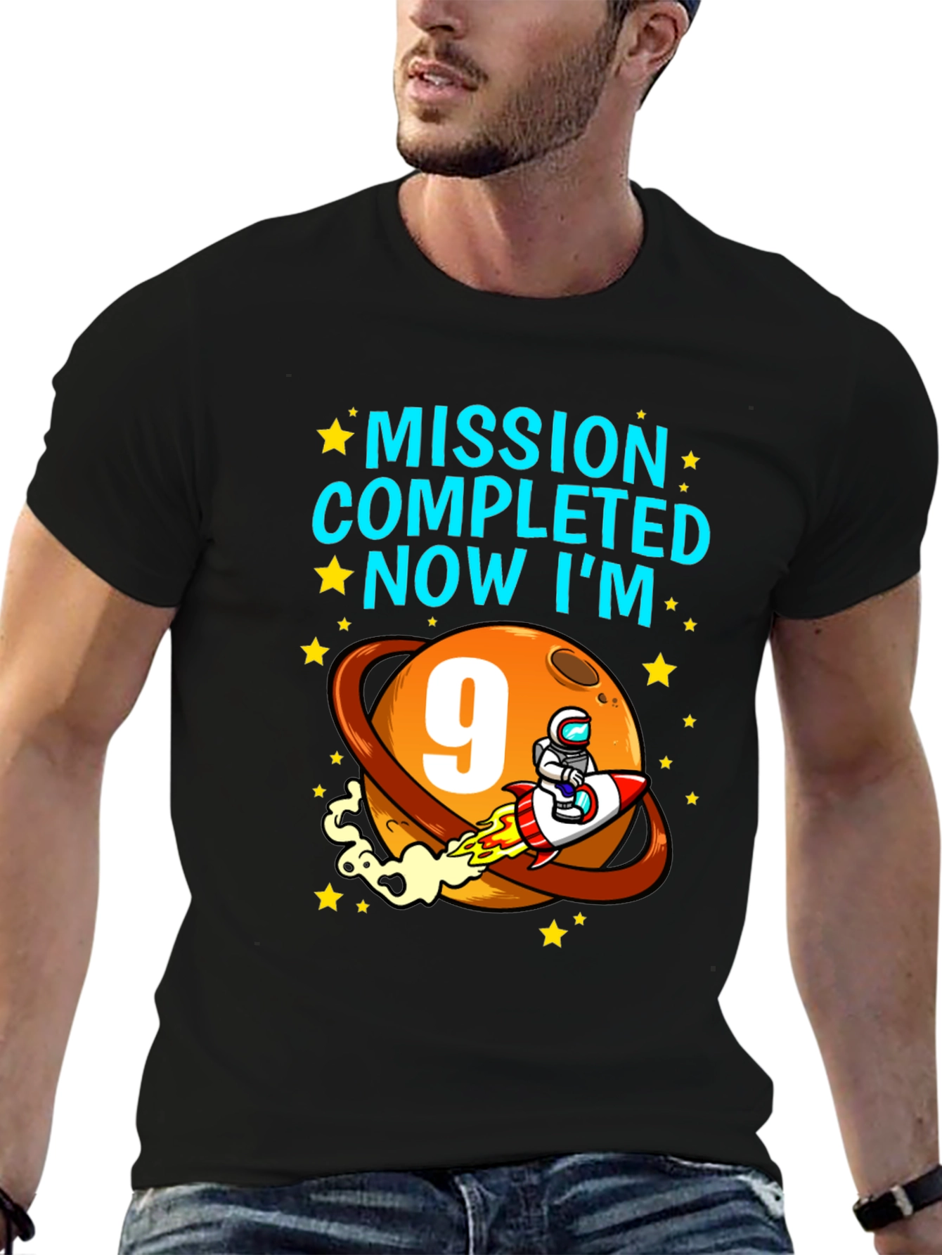Mission Completed 9th Birthday T-Shirt