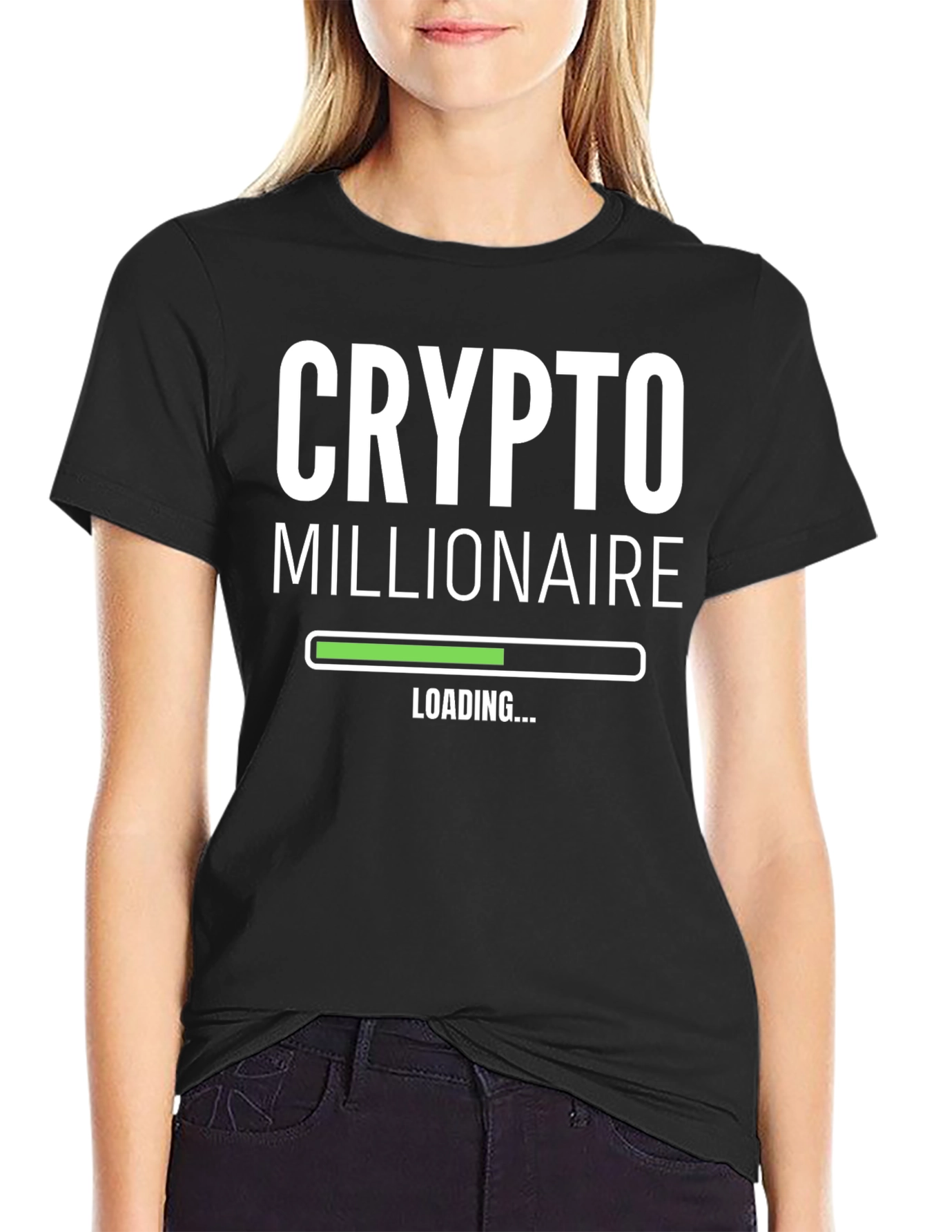 Crypto Millionaire Loading T-Shirt