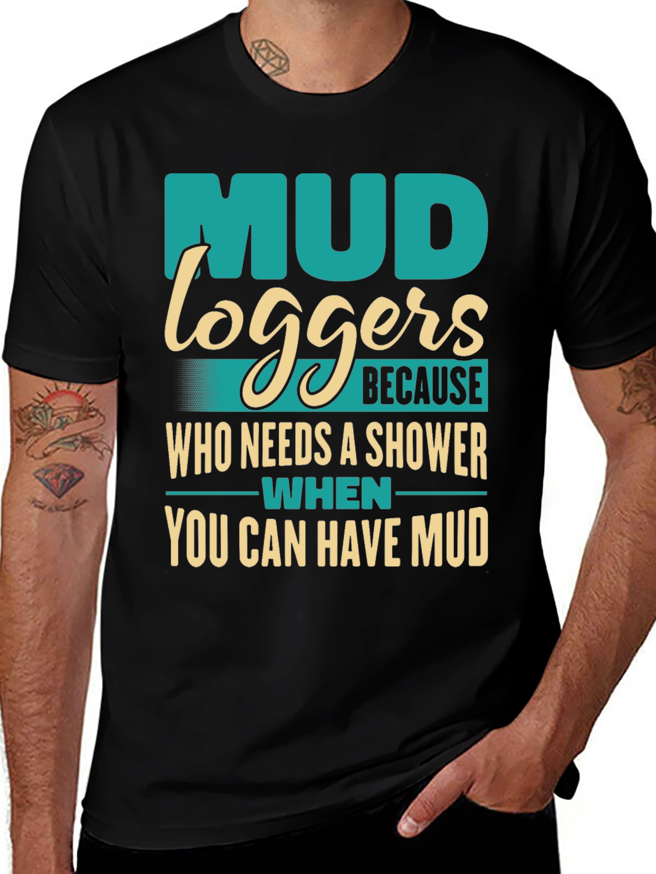 Mud Loggers T-Shirt - Funny Off-Roading Apparel