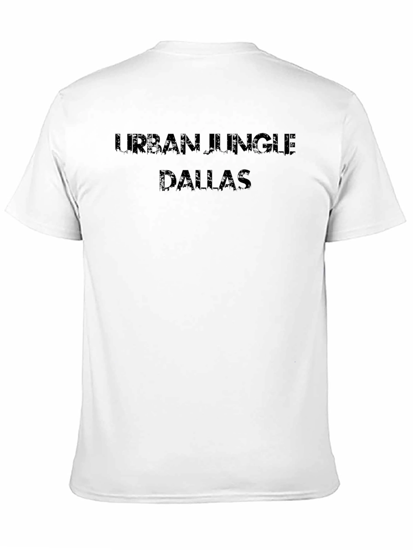 Urban Jungle Dallas Black Graphic Tee