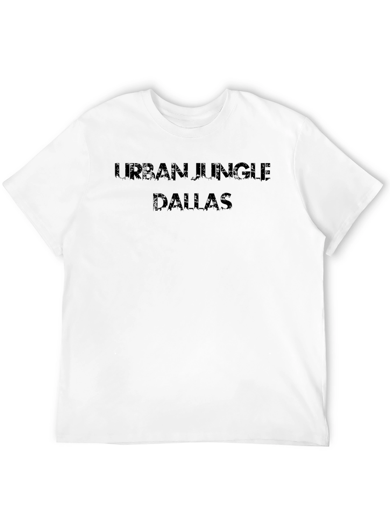 Urban Jungle Dallas Black Graphic Tee