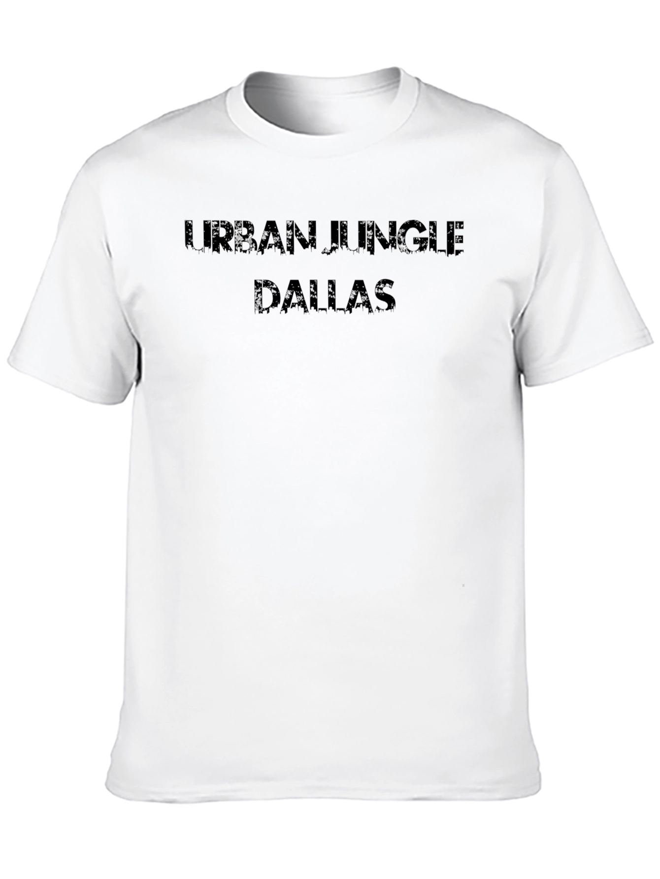 Urban Jungle Dallas Black Graphic Tee