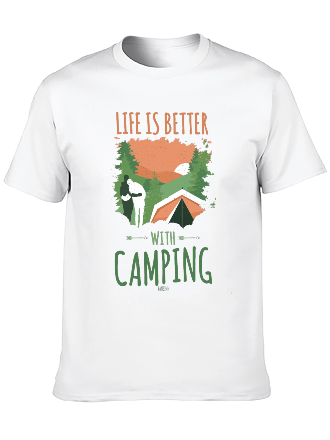 Life is Better With Camping Graphic T-Shirt