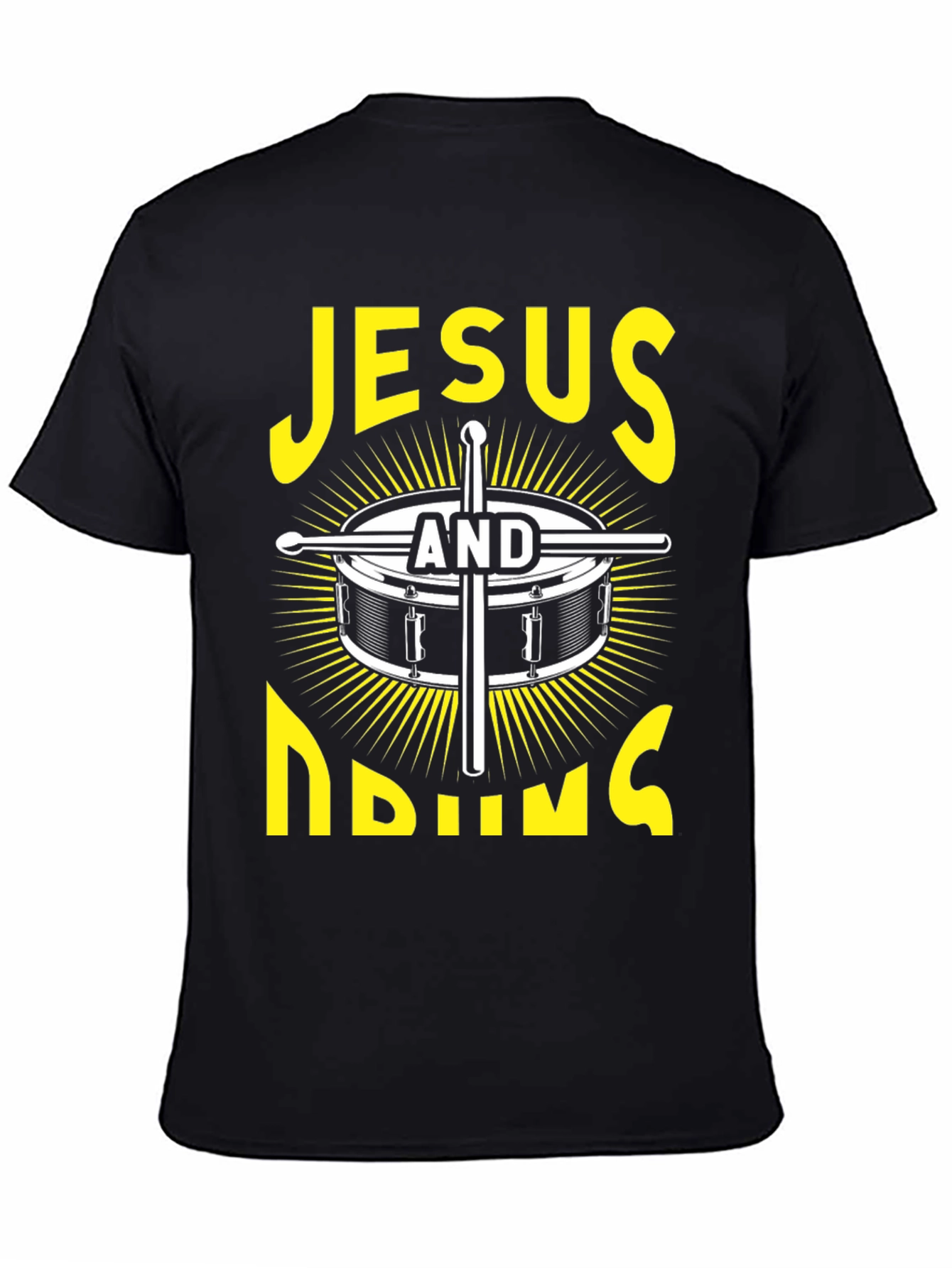 Jesus And Drumming T-Shirt: Faith and Music