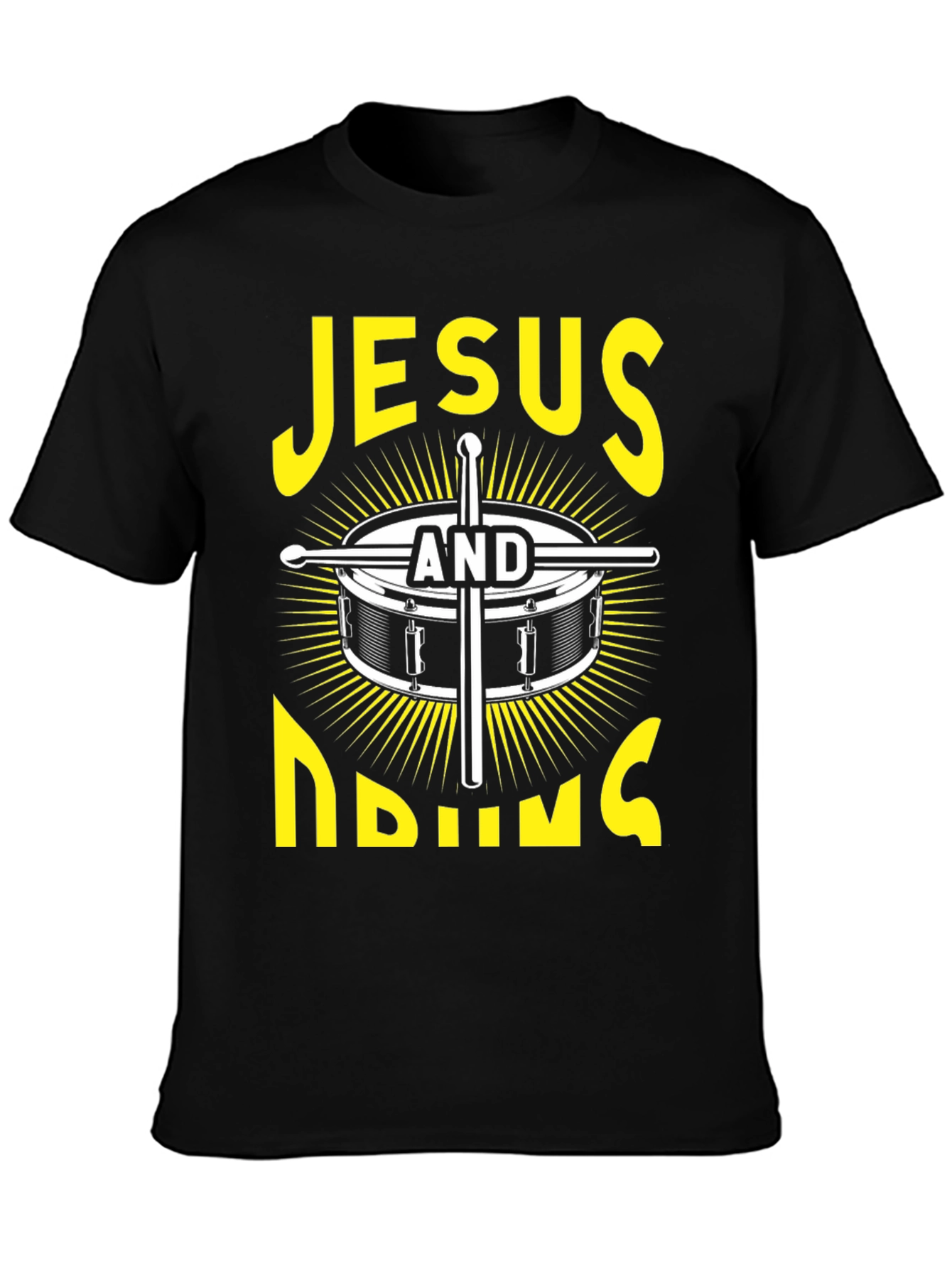 Jesus And Drumming T-Shirt: Faith and Music