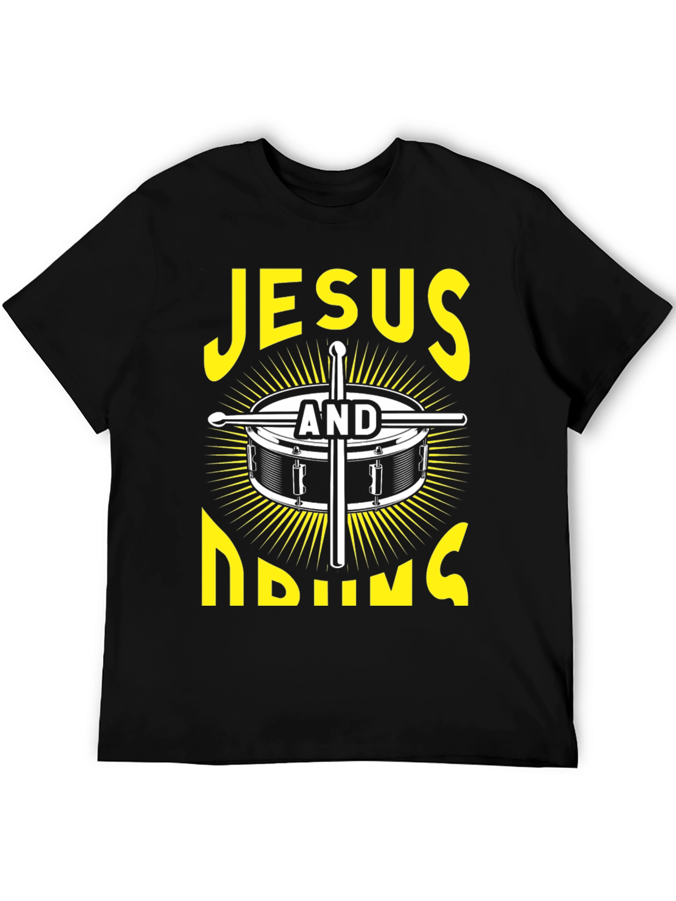 Jesus And Drumming T-Shirt: Faith and Music