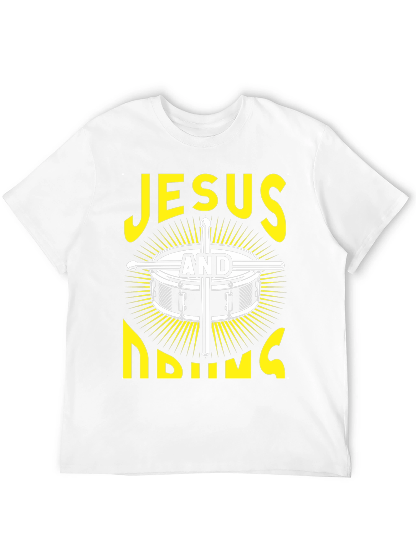 Jesus And Drumming T-Shirt: Faith and Music