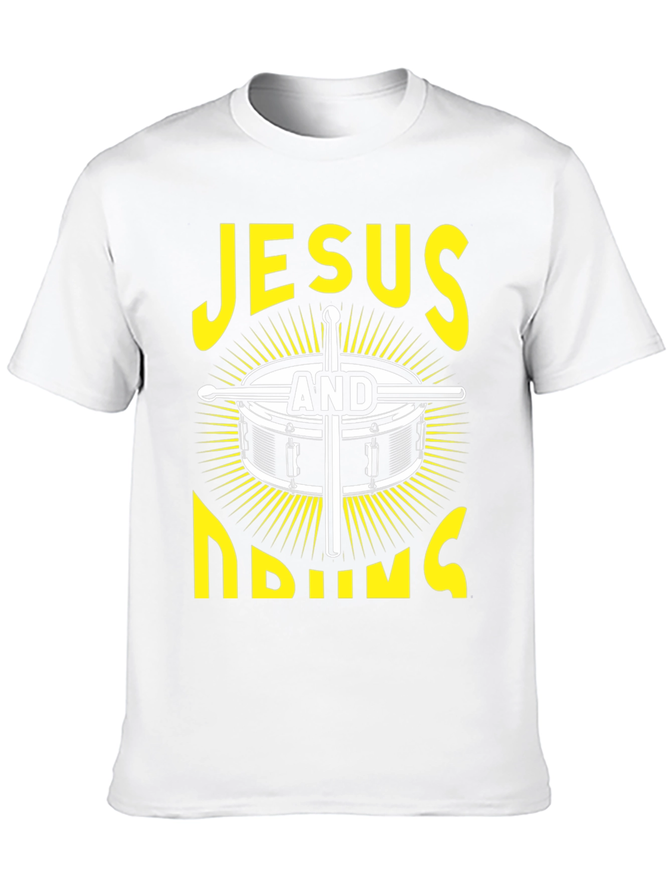 Jesus And Drumming T-Shirt: Faith and Music